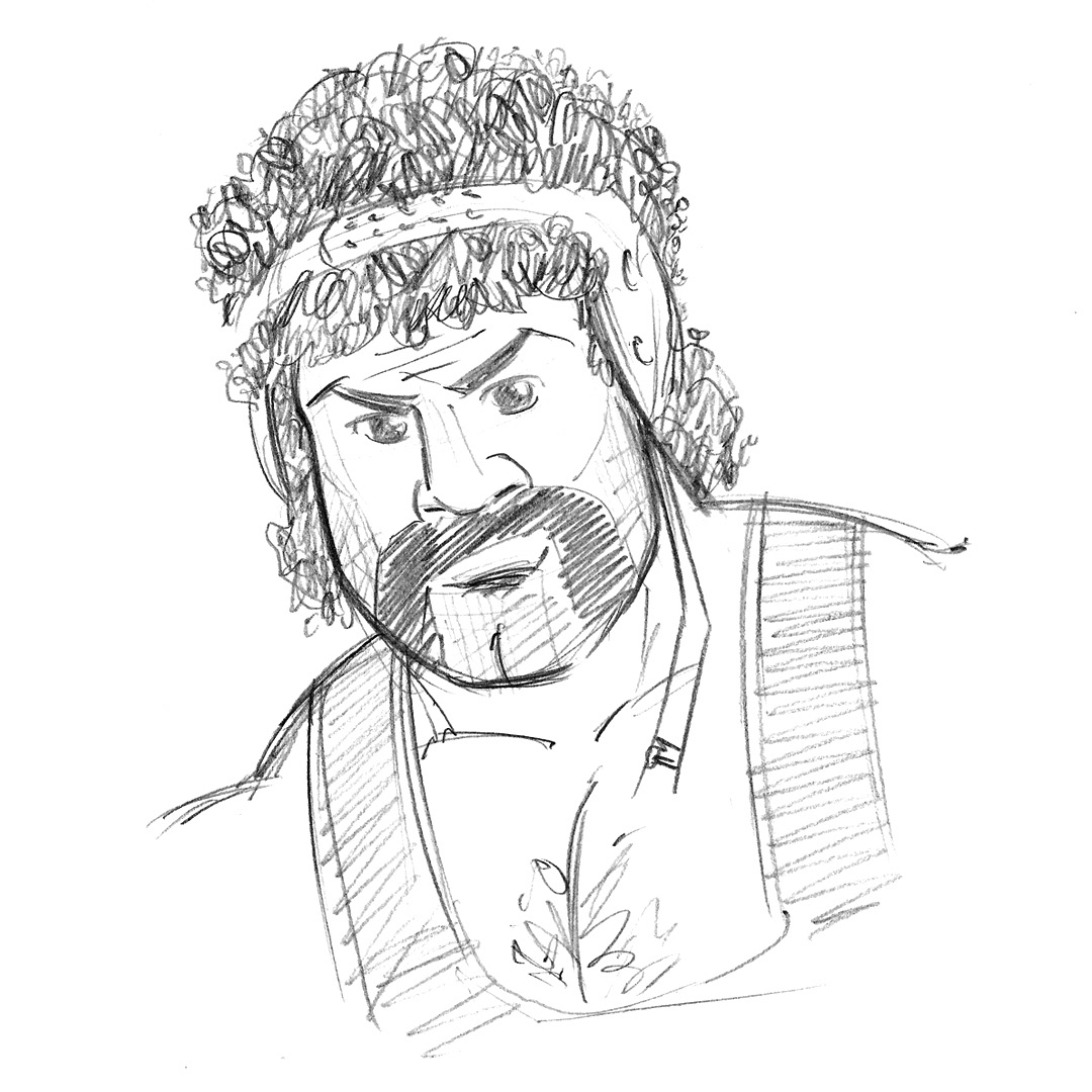 Rick Steiner • pencil sketch