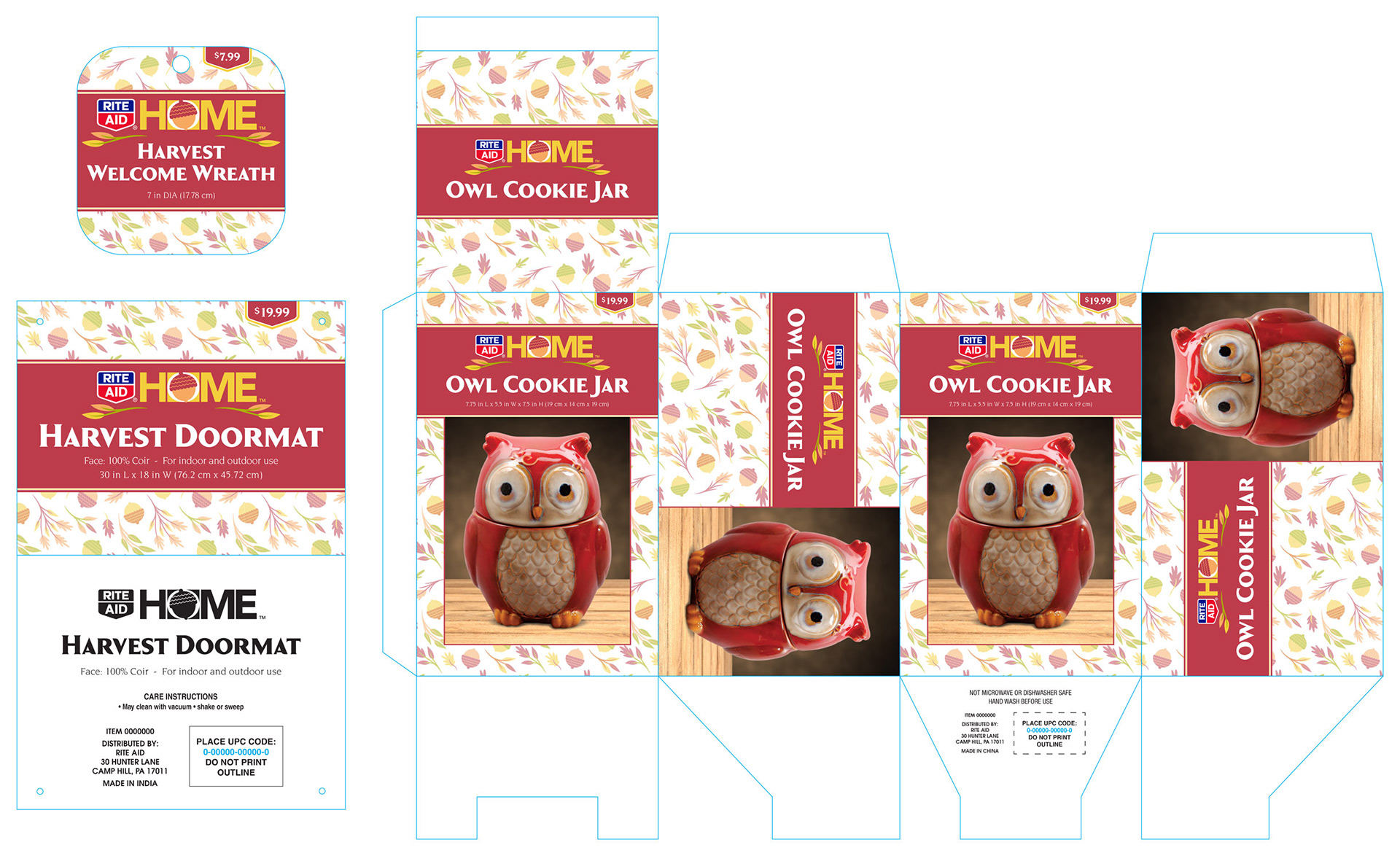 Rite Aid Harvest • packaging concept art