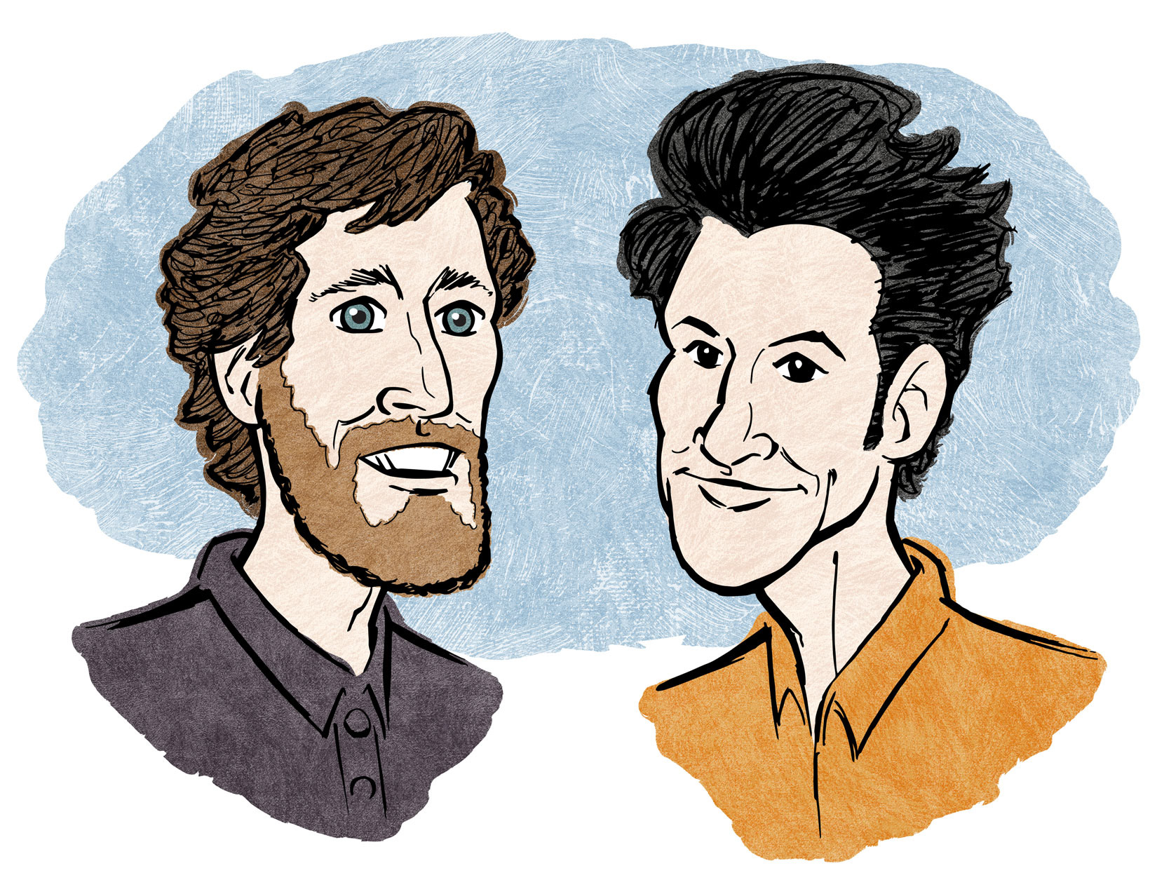 Middleditch & Schwartz • vector illustration