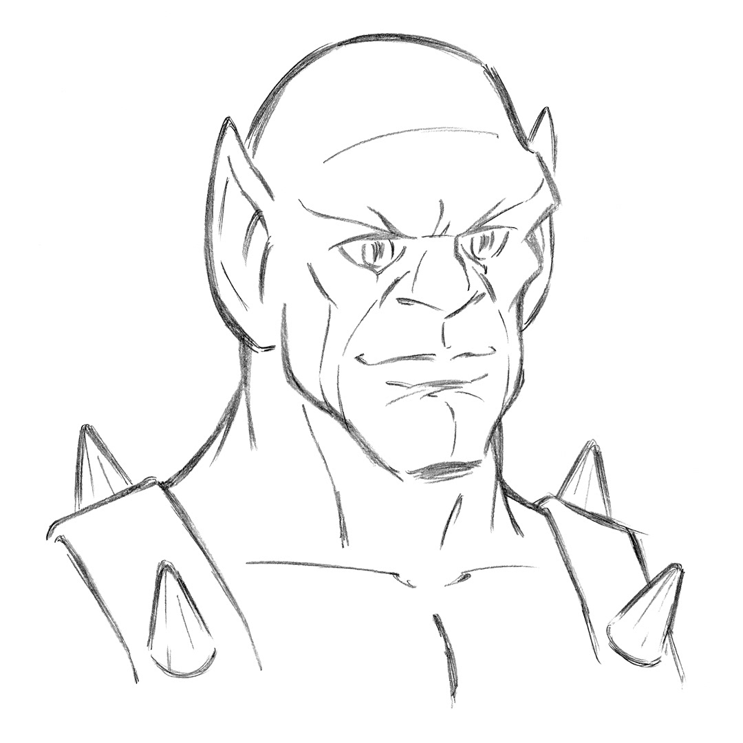 Thundercats: Panthro • pencil sketch