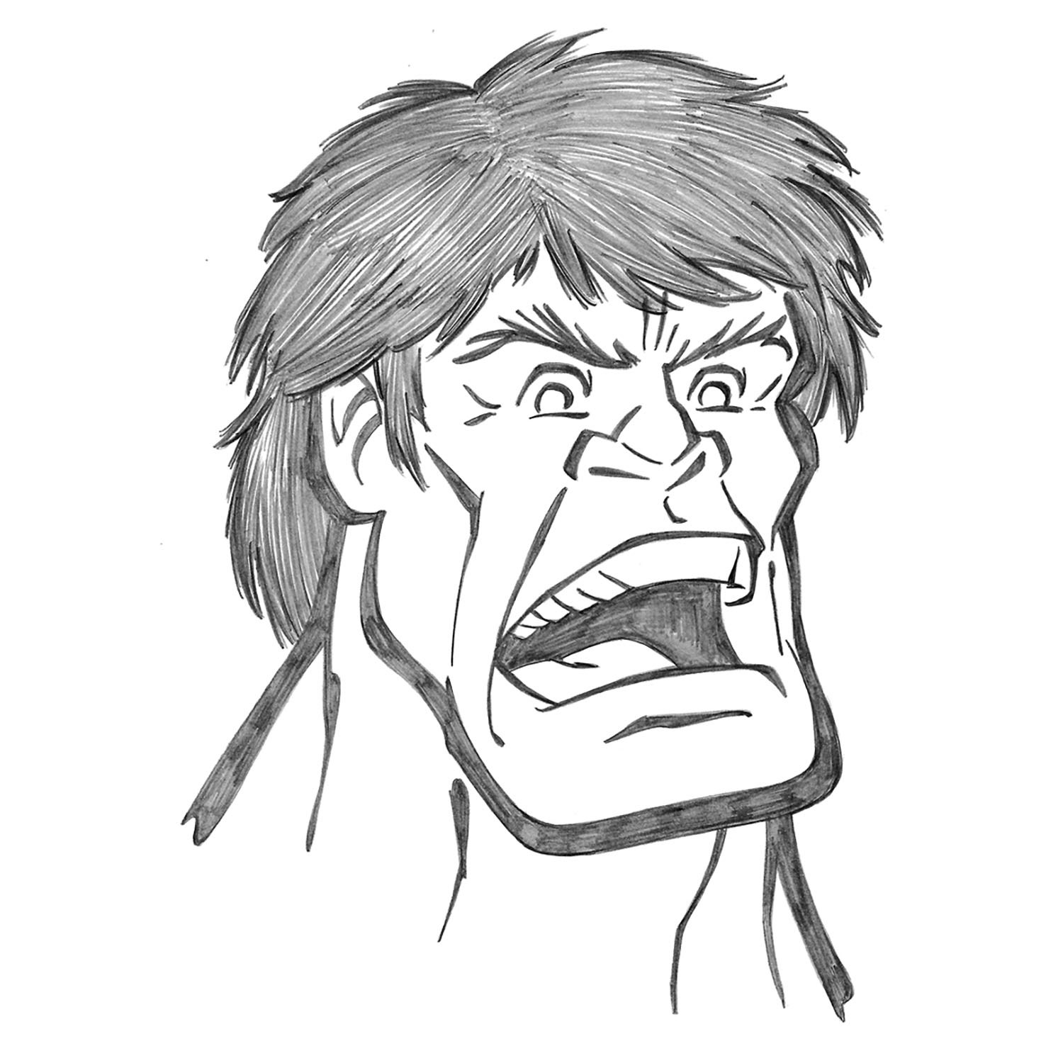 Incredible Hulk • pencil sketch