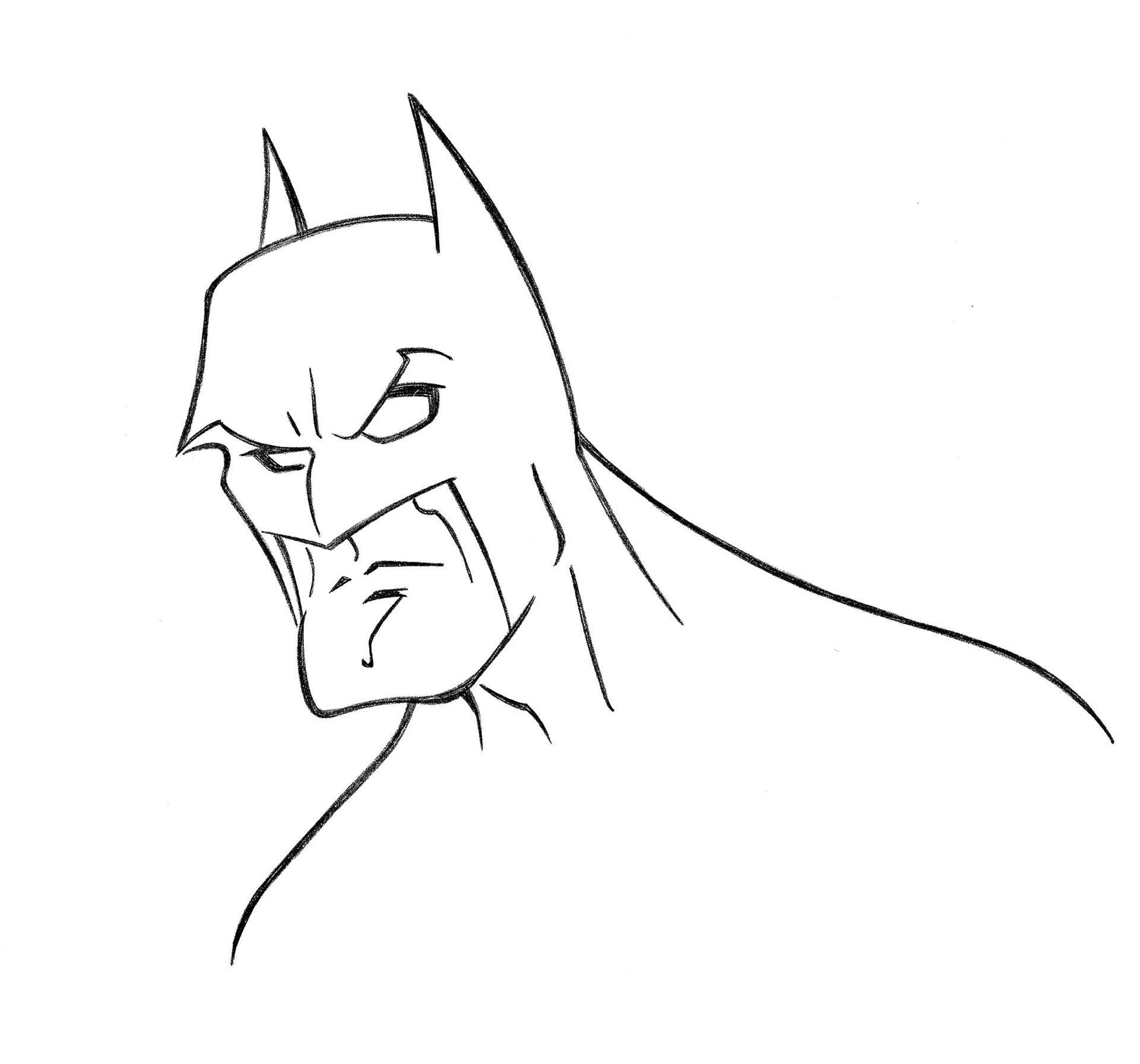 Batman • pencil sketch