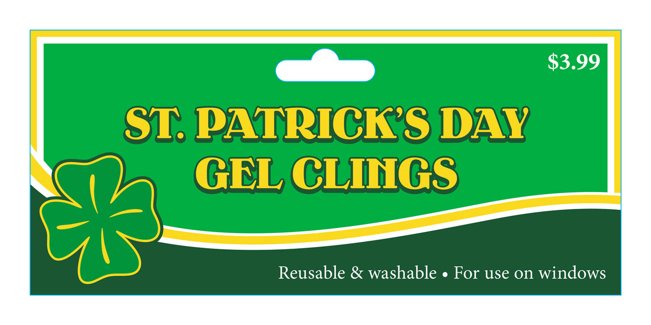 St Patrick's Day • packaging concept art