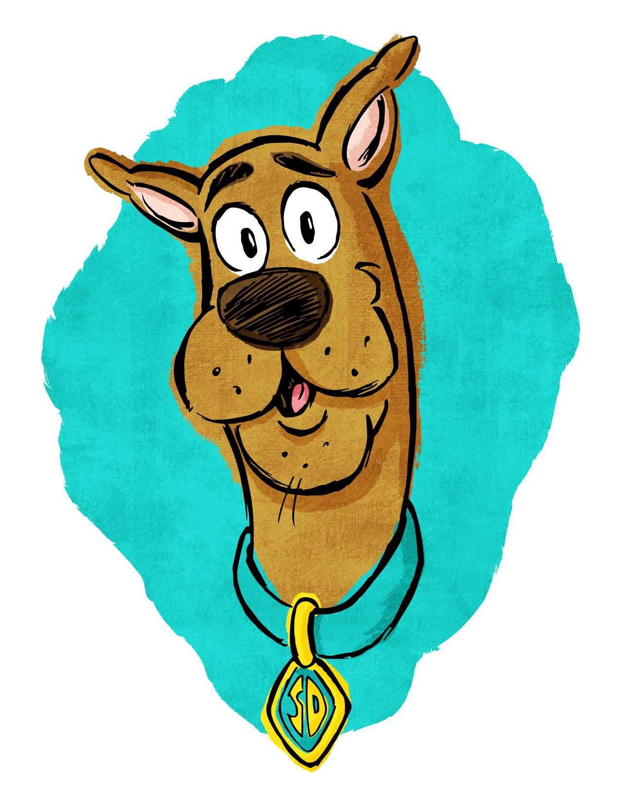 Scooby Doo 2 • vector illustration