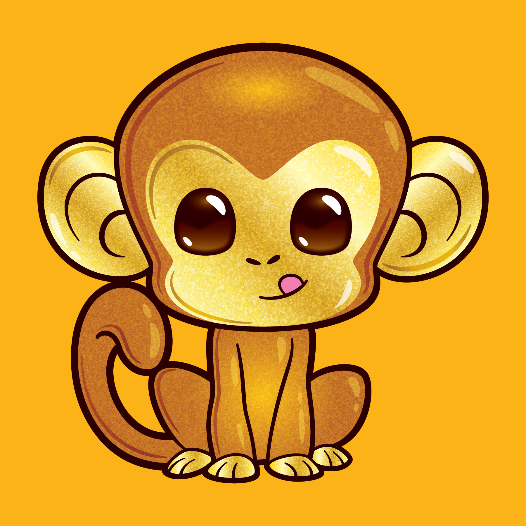 Treasure Pets Monkey • concept illustration