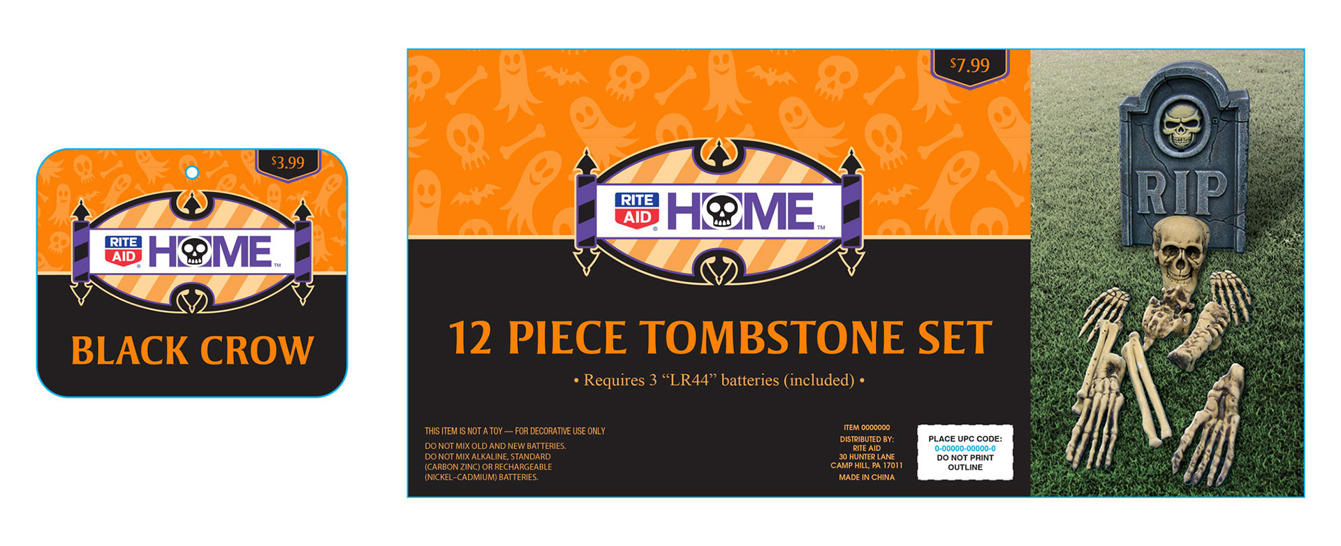 Rite Aid Halloween • packaging art