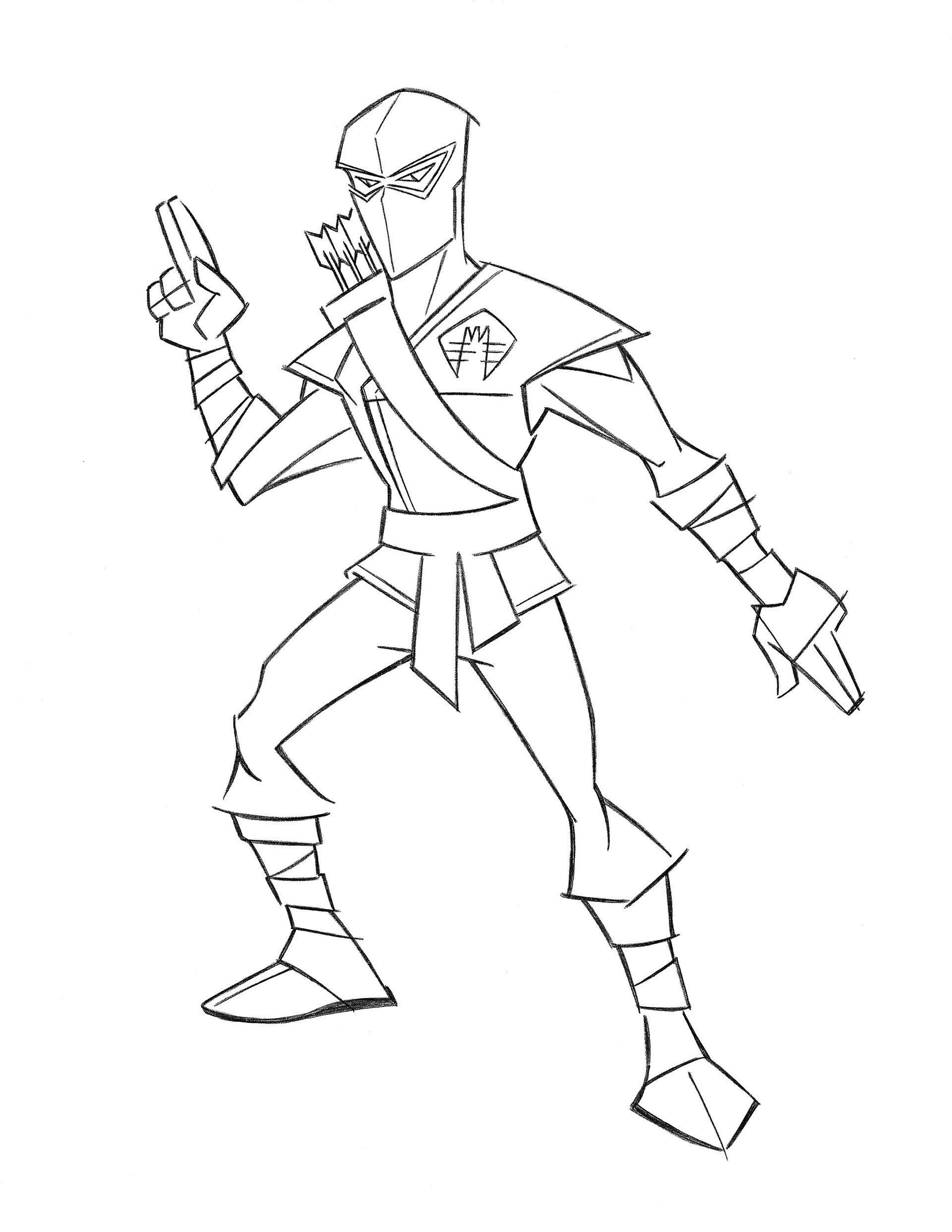 Storm Shadow • pencil sketch