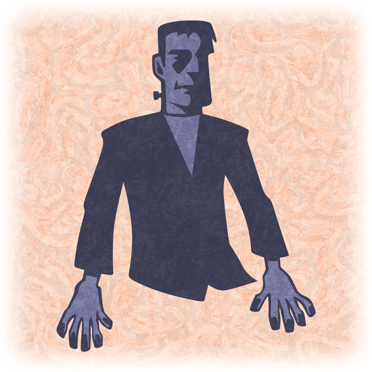 Monster Silhouette • vector art