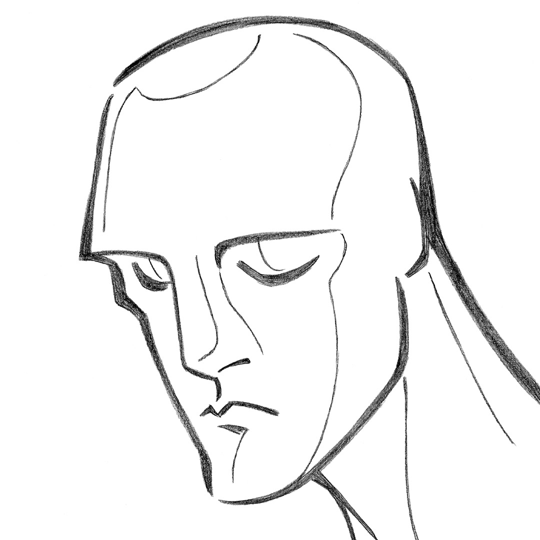 Sliver Surfer • pencil sketch