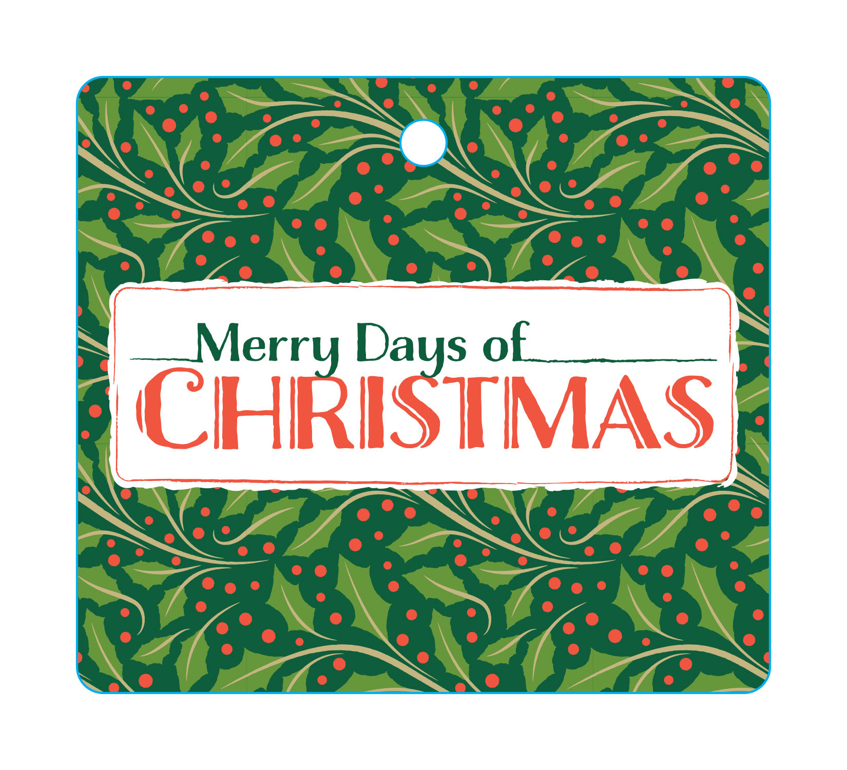 Christmas • hangtag concept art