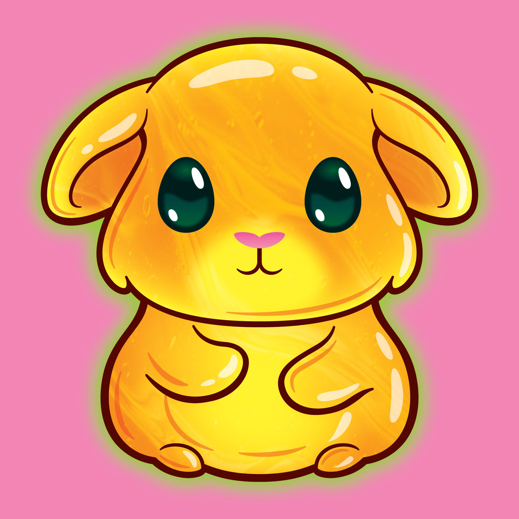 Treasure Pets Guinea Pig • concept illustration