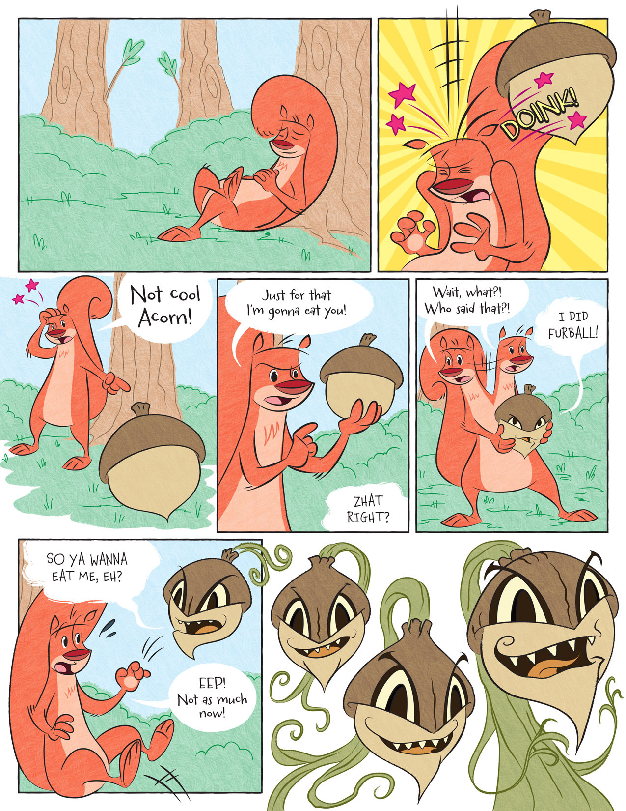 Imagi-nut-tion 1 • comic