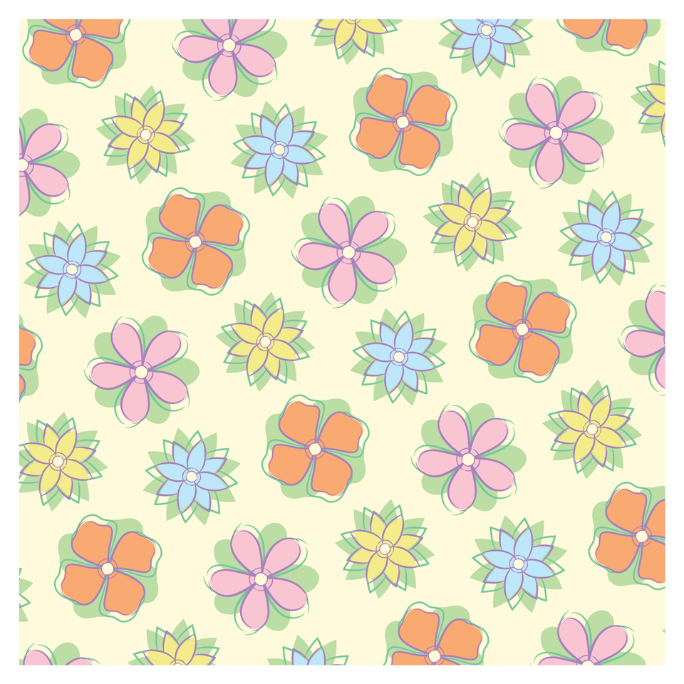 Flowery • vector pattern