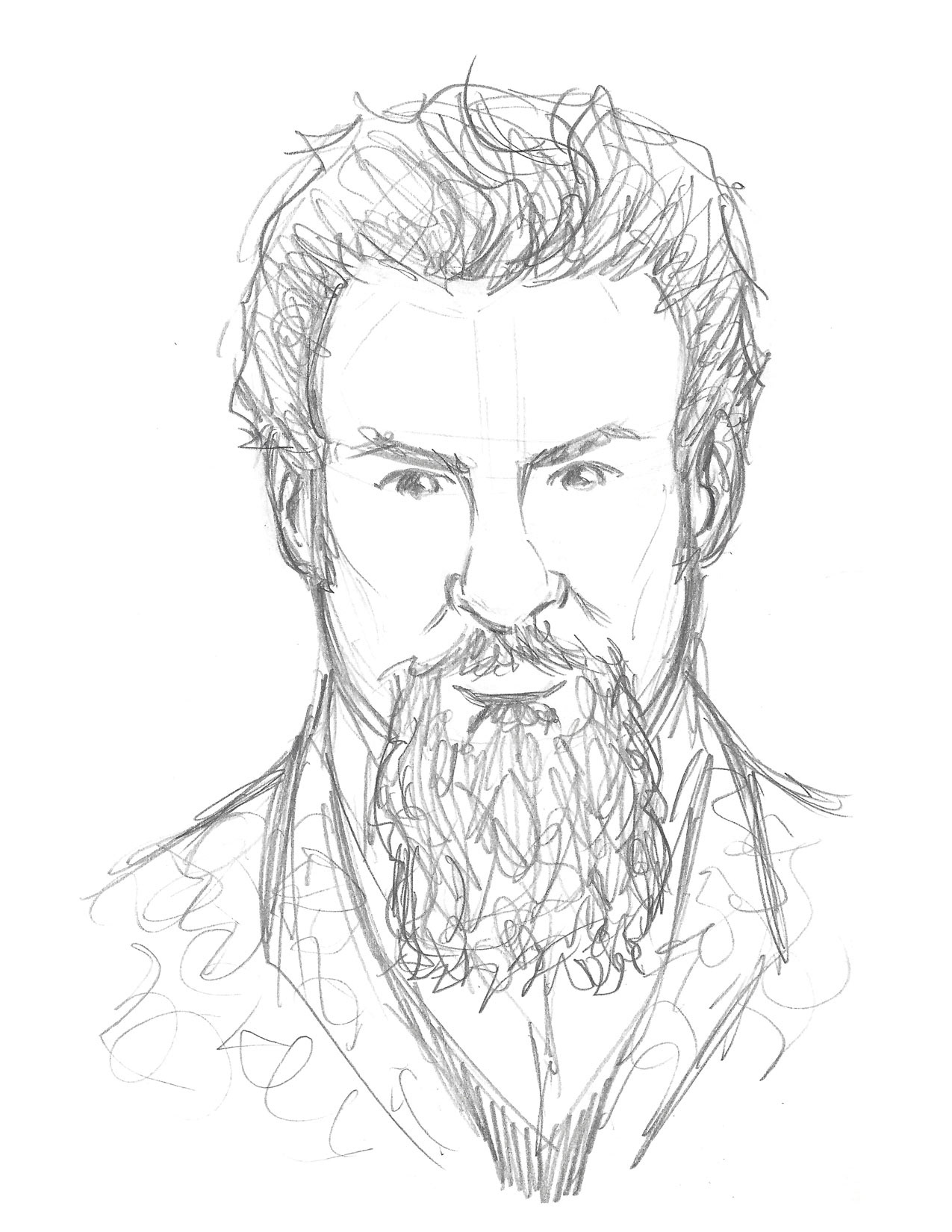 Dean Rosedragon • pencil sketch