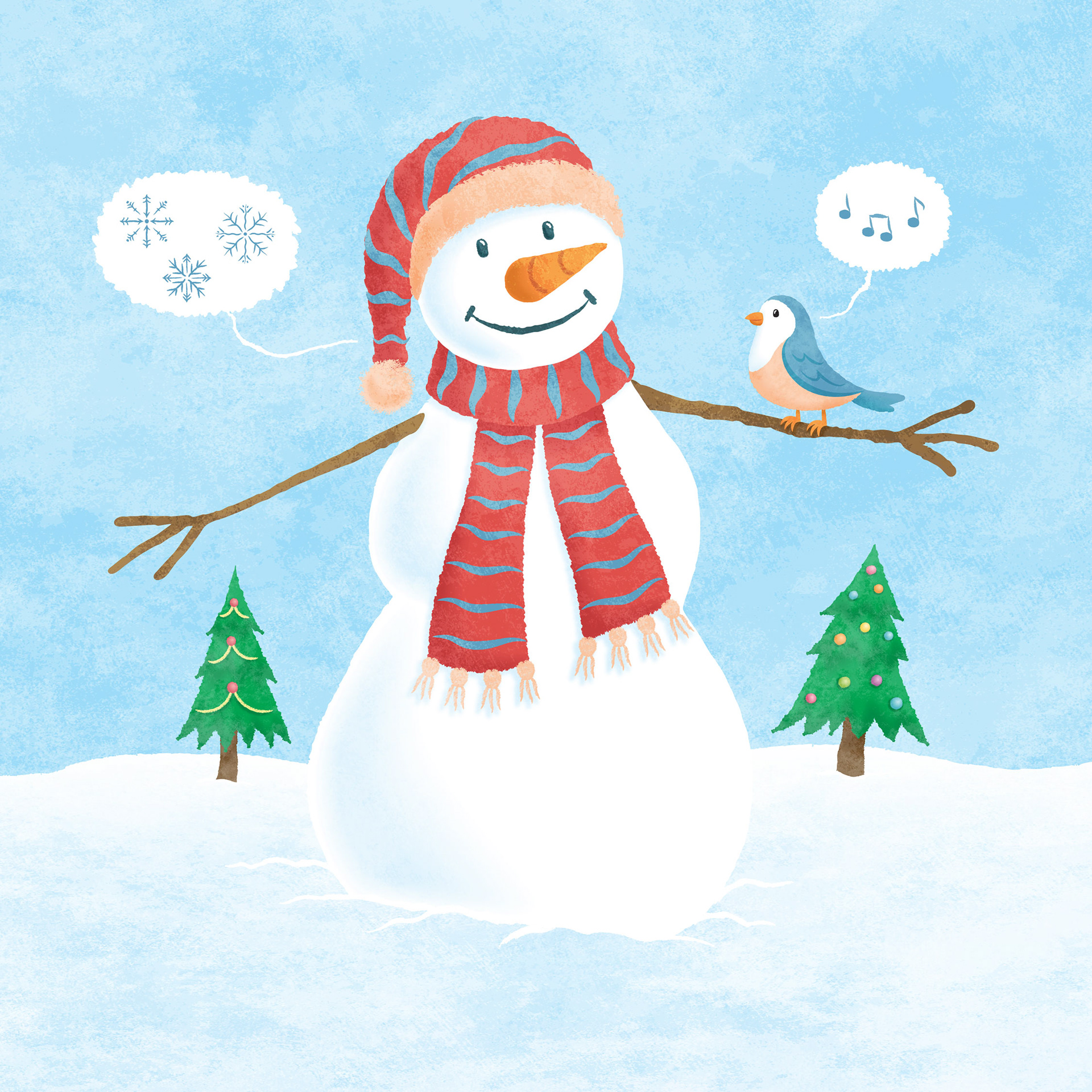 Seasons Greetings • vector illustration