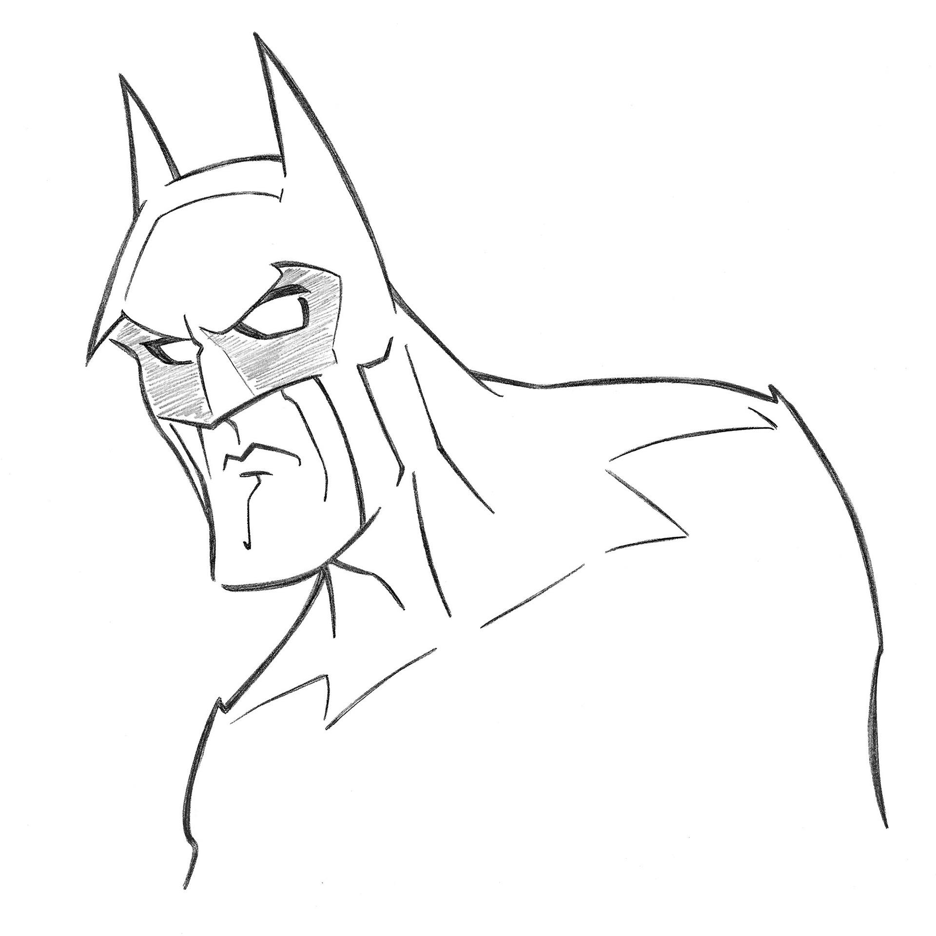 Batman • pencil sketch