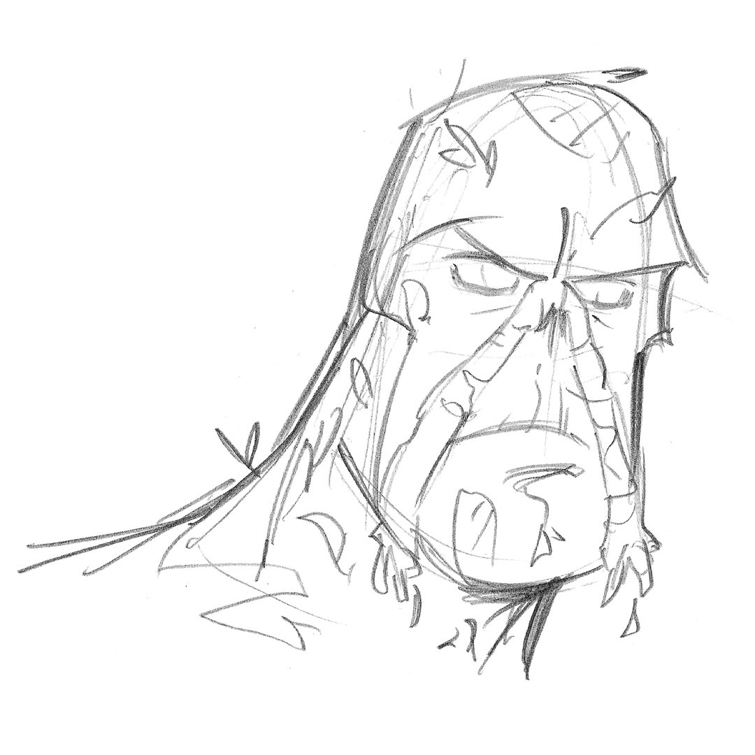 Swamp Thing • pencil sketch'