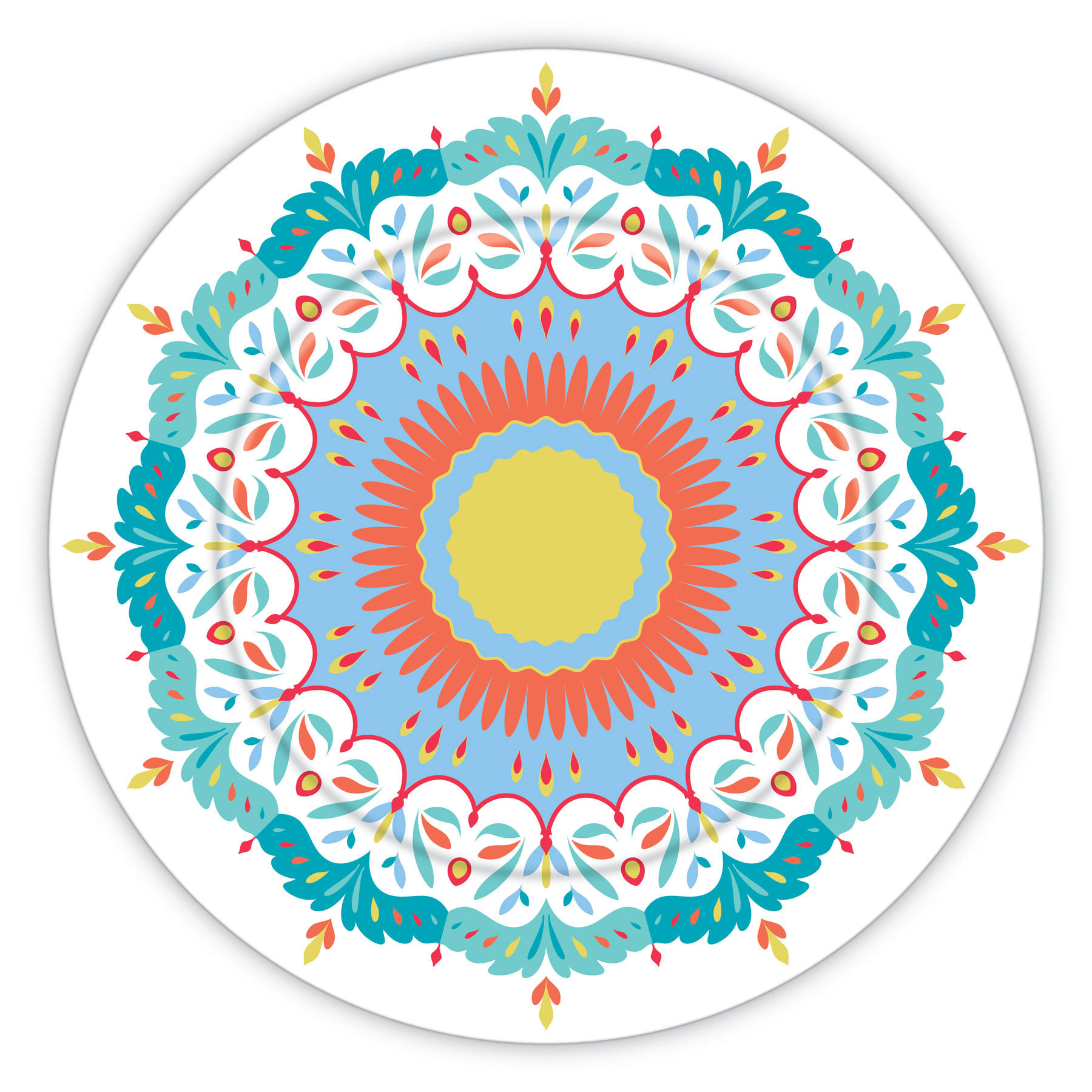 Summer Mandala 2 • melamine concept art