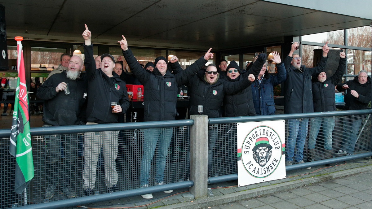 Geen grootse wedstrijd maar de supporters zijn meer dan tevreden