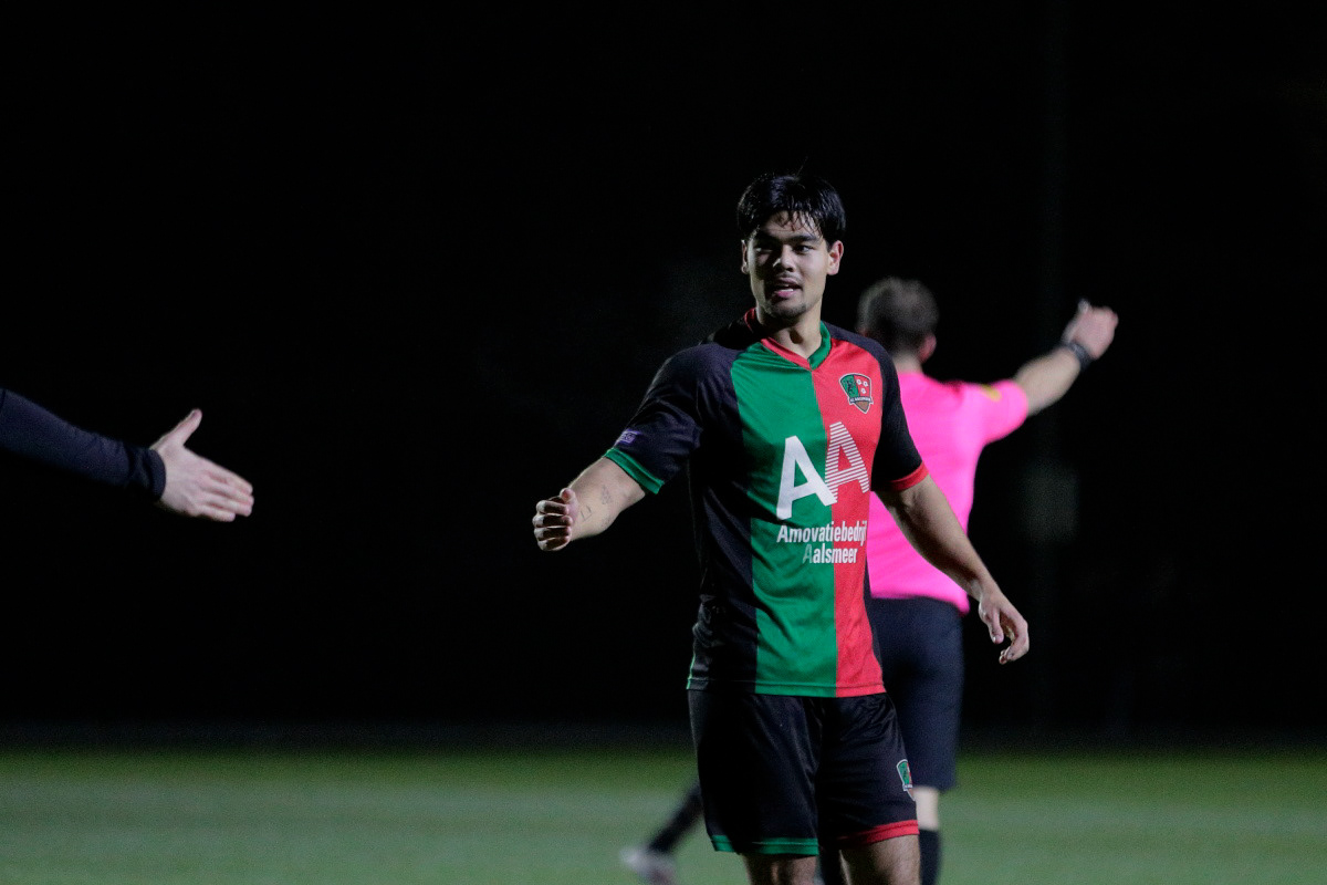 Nieuwendijk krijgt felicitaties voor 2-2