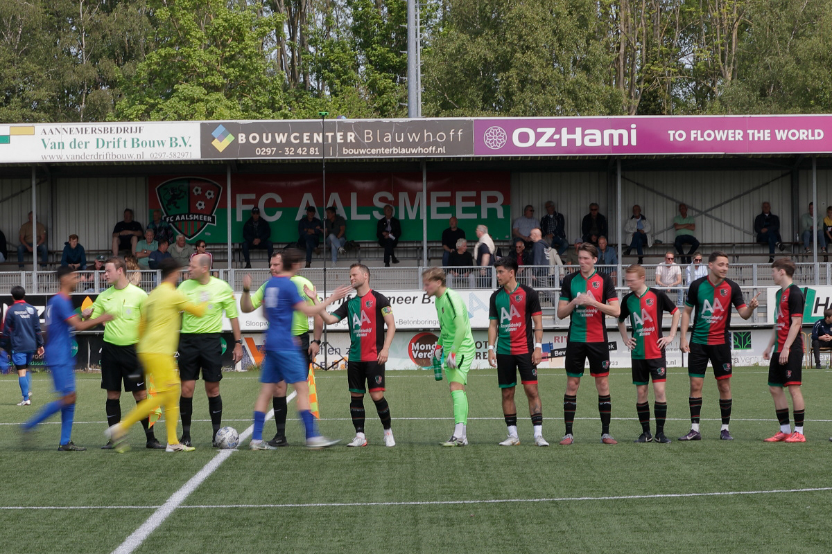 Aalsmeer tegen koploper Jos Watergraafsmeer waar het dit seizoen al twee keer van verloor