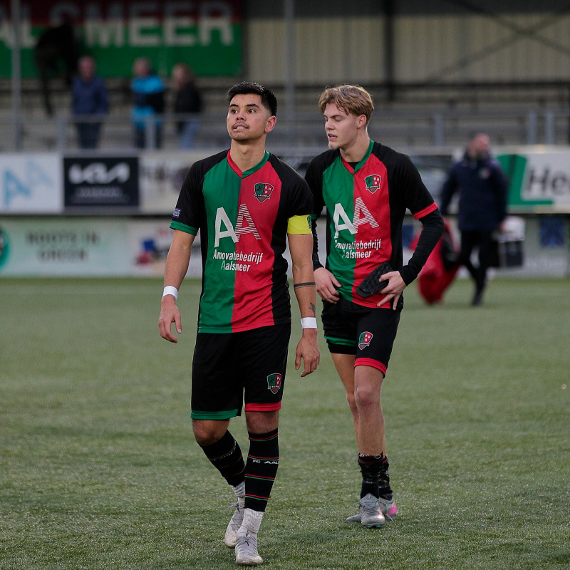 Aalsmeer gaat 'eraf' met een eindstand van 0-5