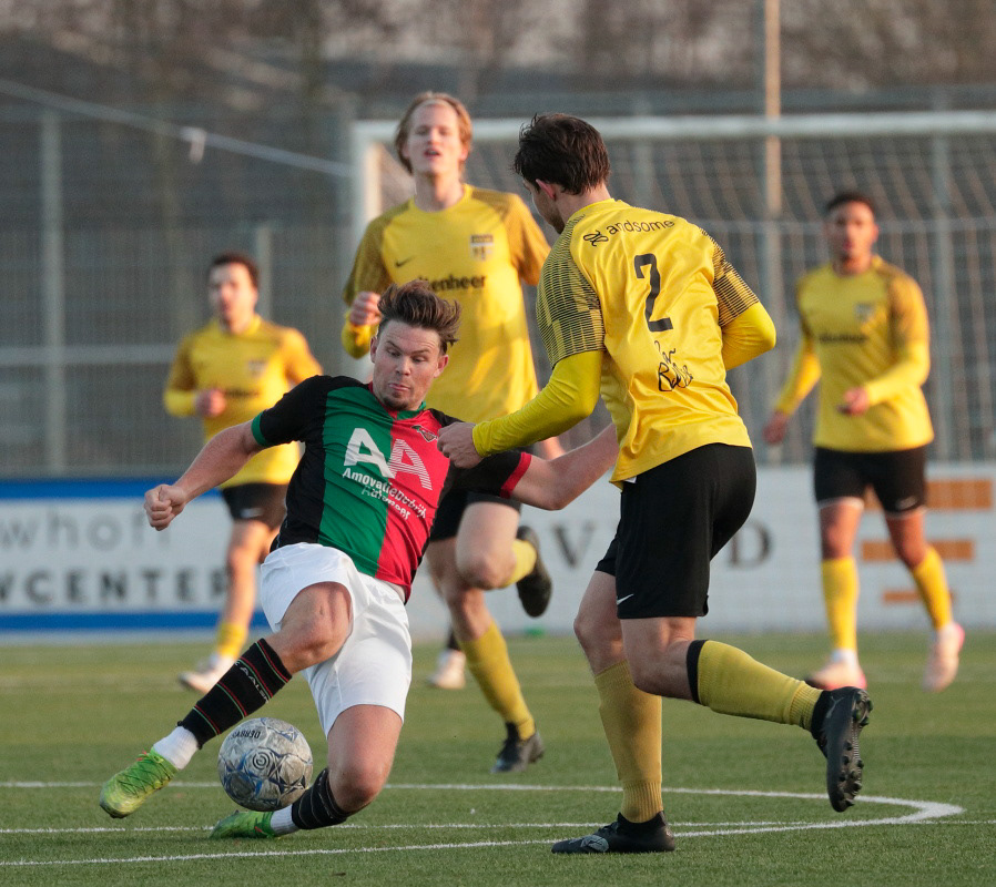 Vahle wederom hardwerkend voor het team 