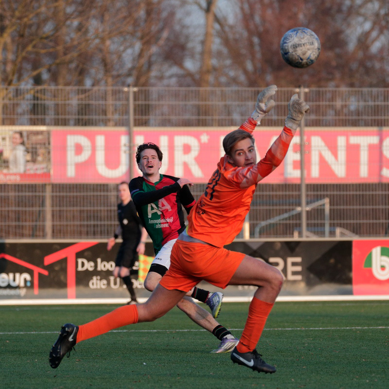 Schot Noordam door van Hattum nagekeken gaat net naast