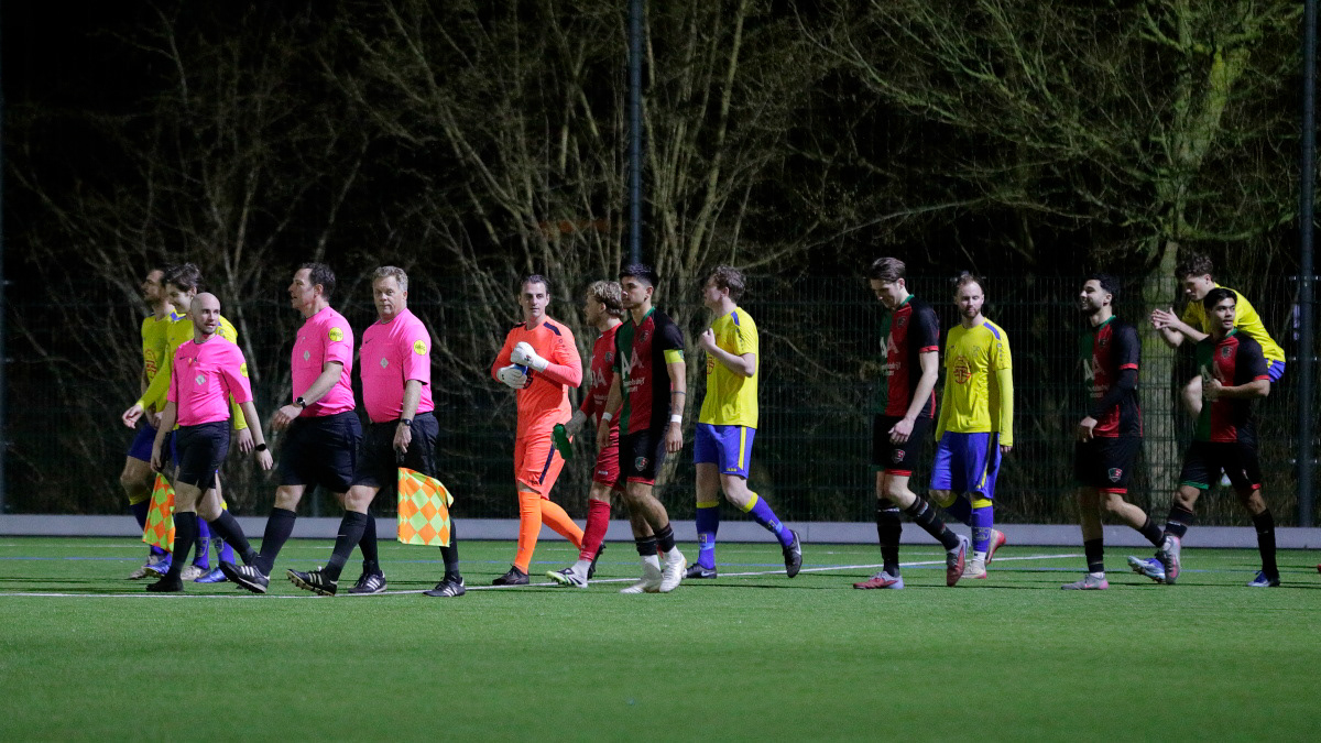 1/8 finale districtsbeker tegen 1e klasse rkvv Velsen