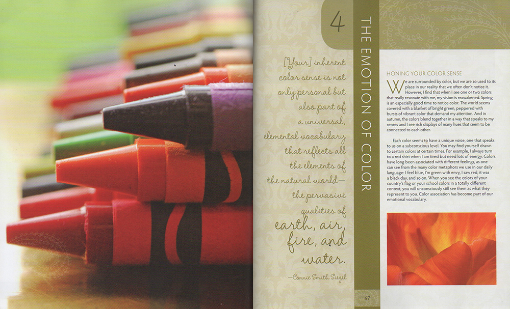 Magazine Spread designed for a graphic design course assignment (2018), Bellevue University, NE