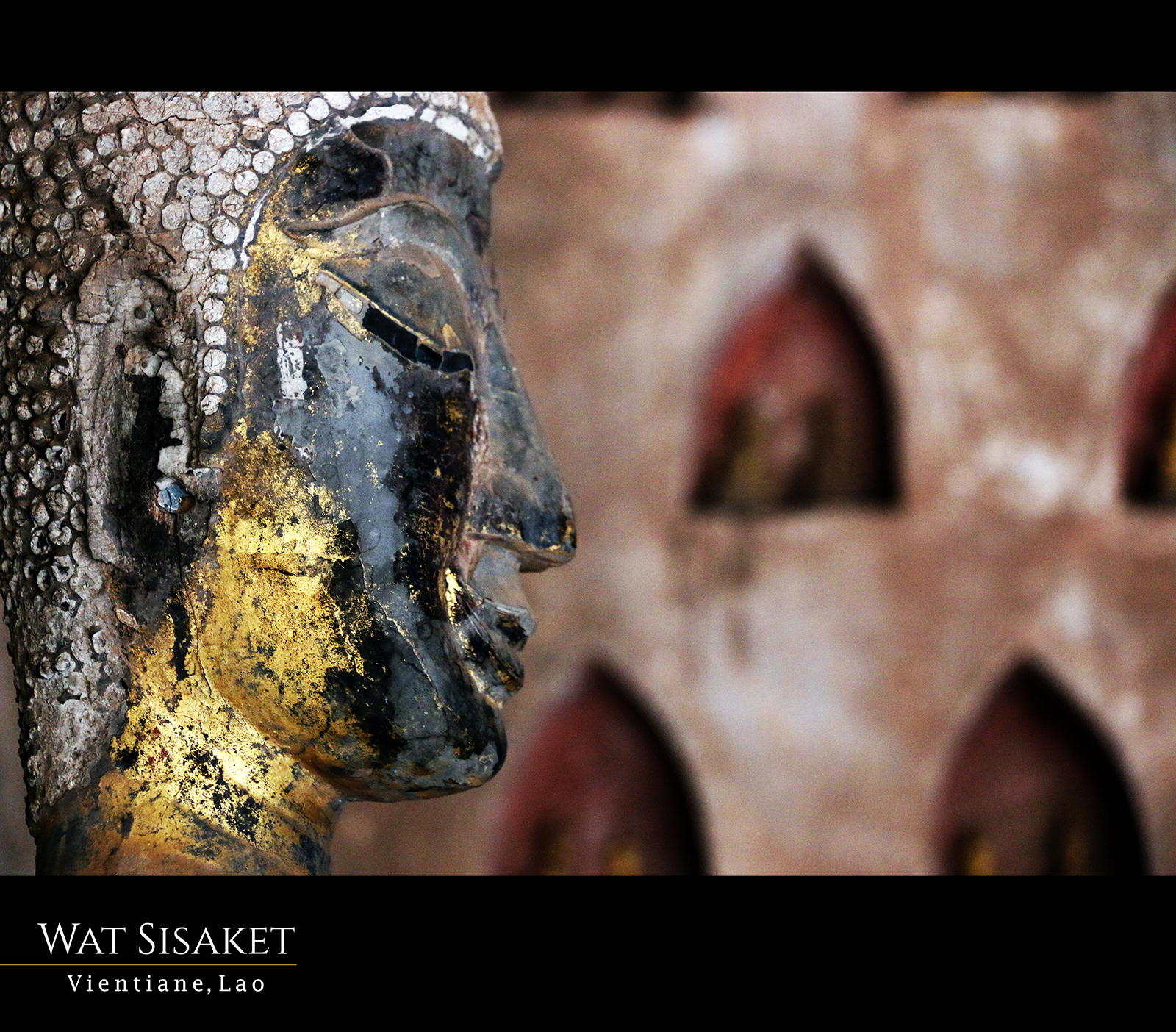 Wat Sisaket Museum Poster, created from my own photograph and sold in my online stores