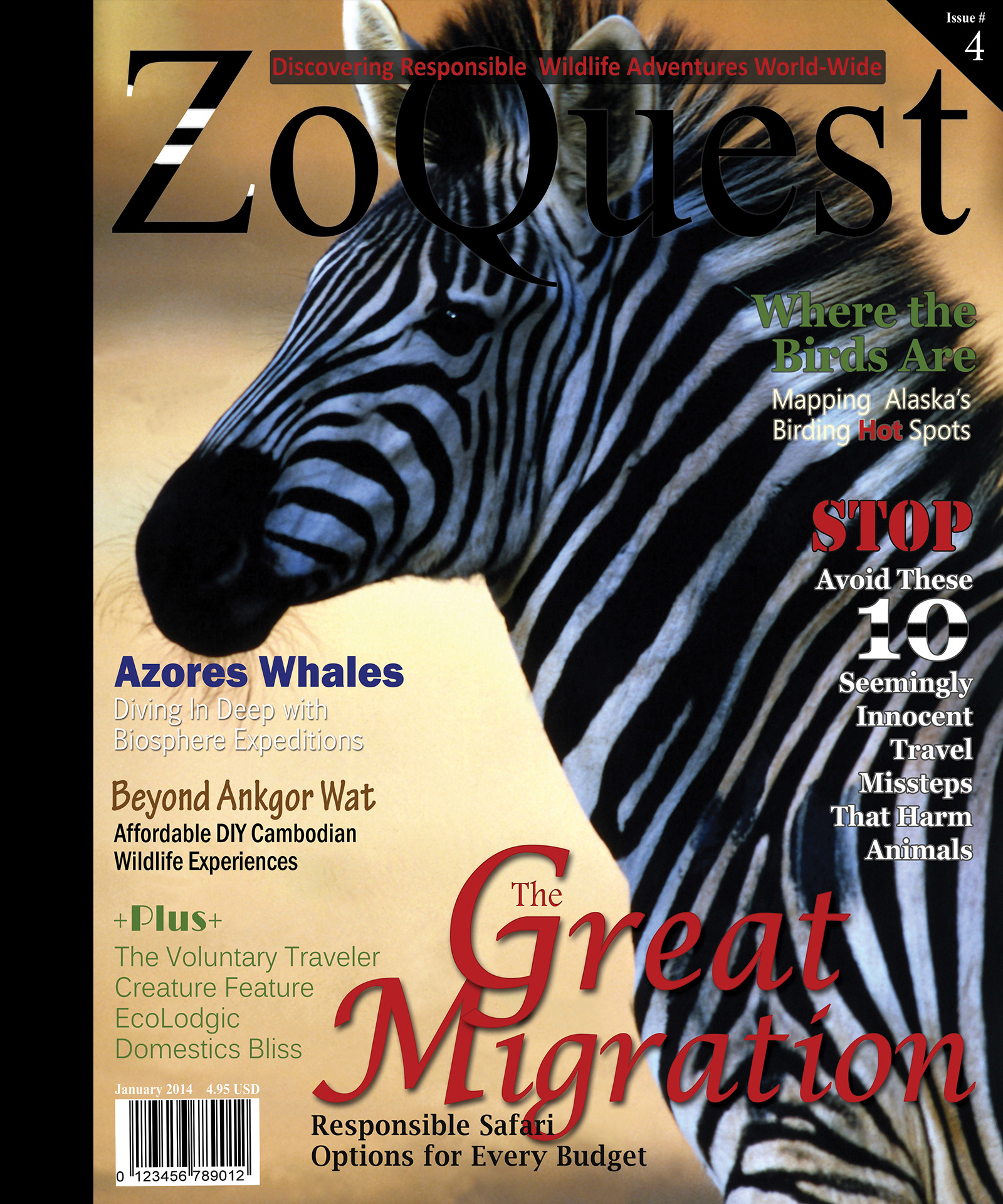 Faux magazine cover created for fun