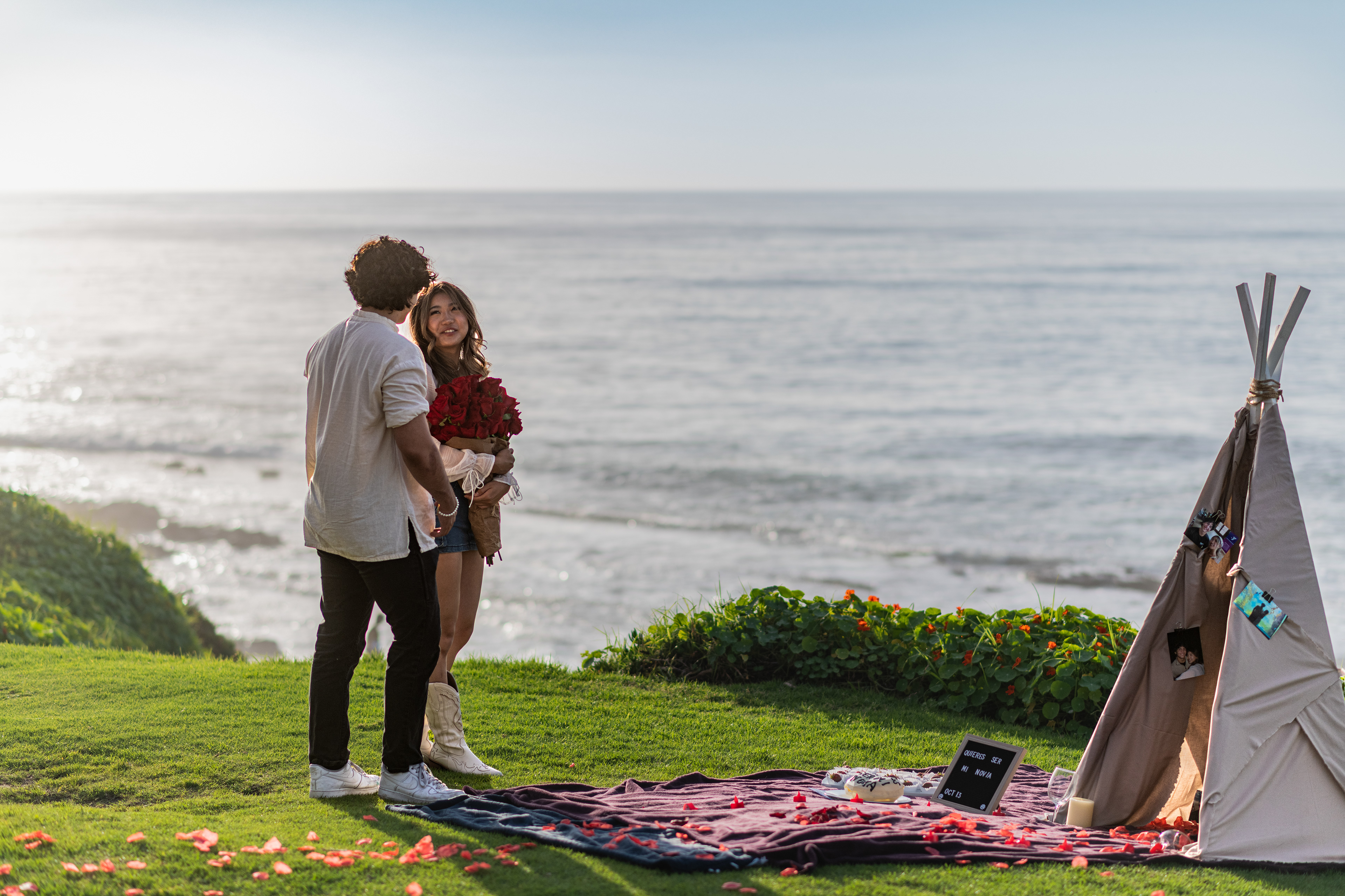 la jolla, Impromptu shoot