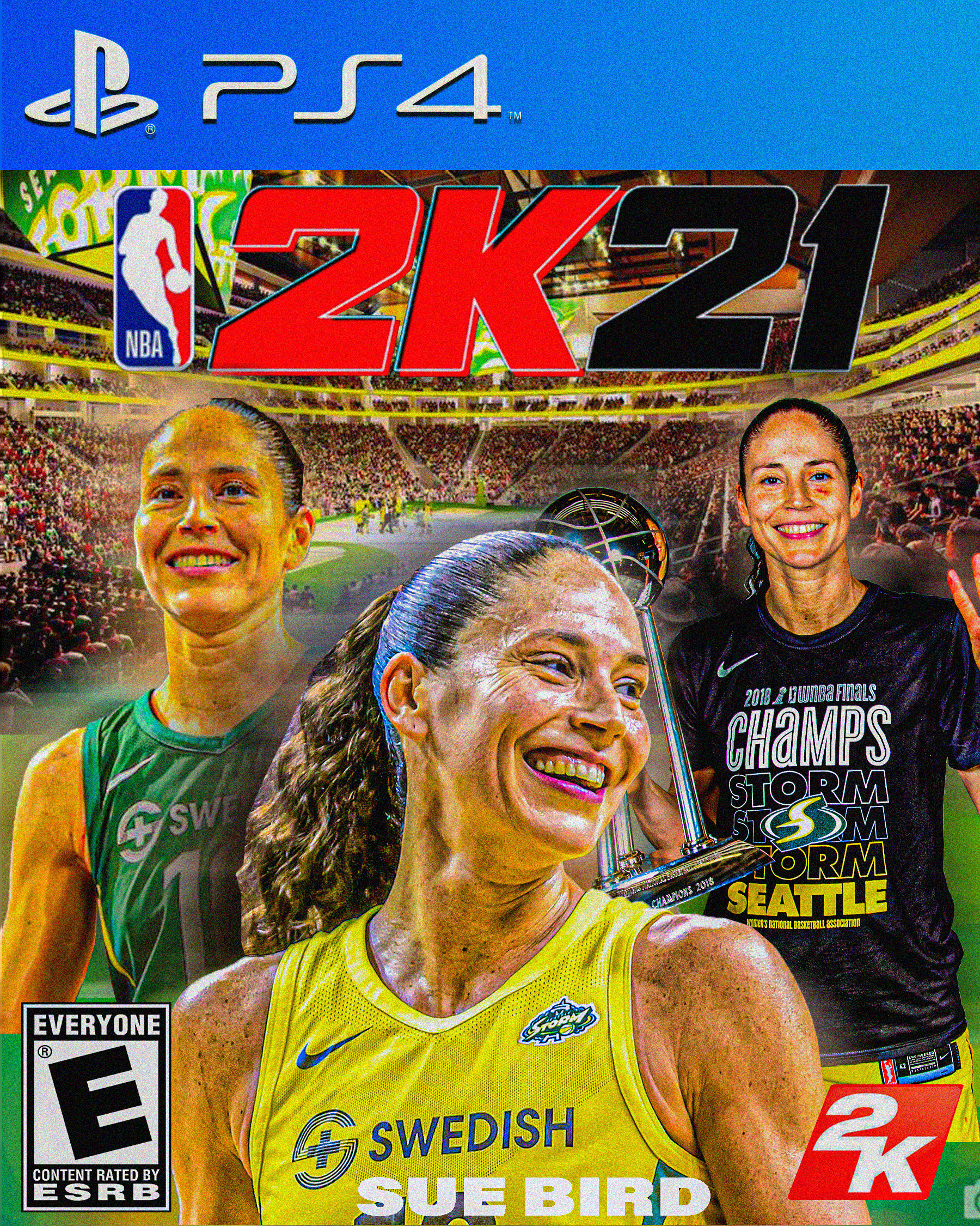 Sue Bird 2k cover concept (2020)