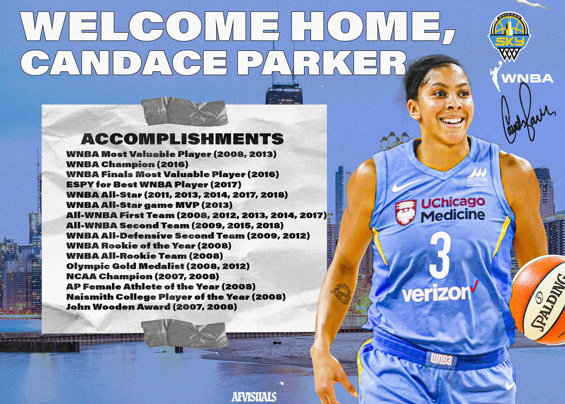 Candace Parker coming home (2021)