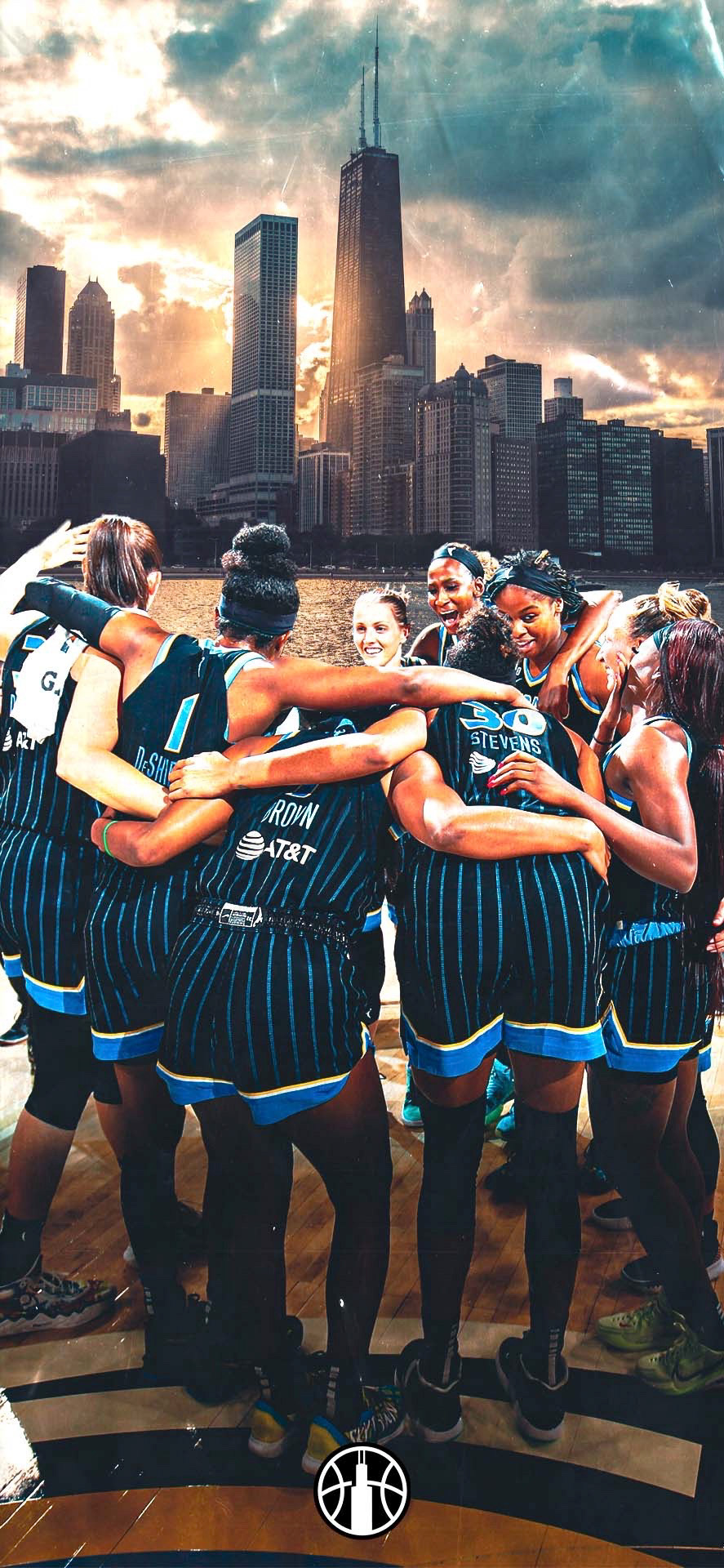 Chicago Sky wallpaper for internship  (2021)