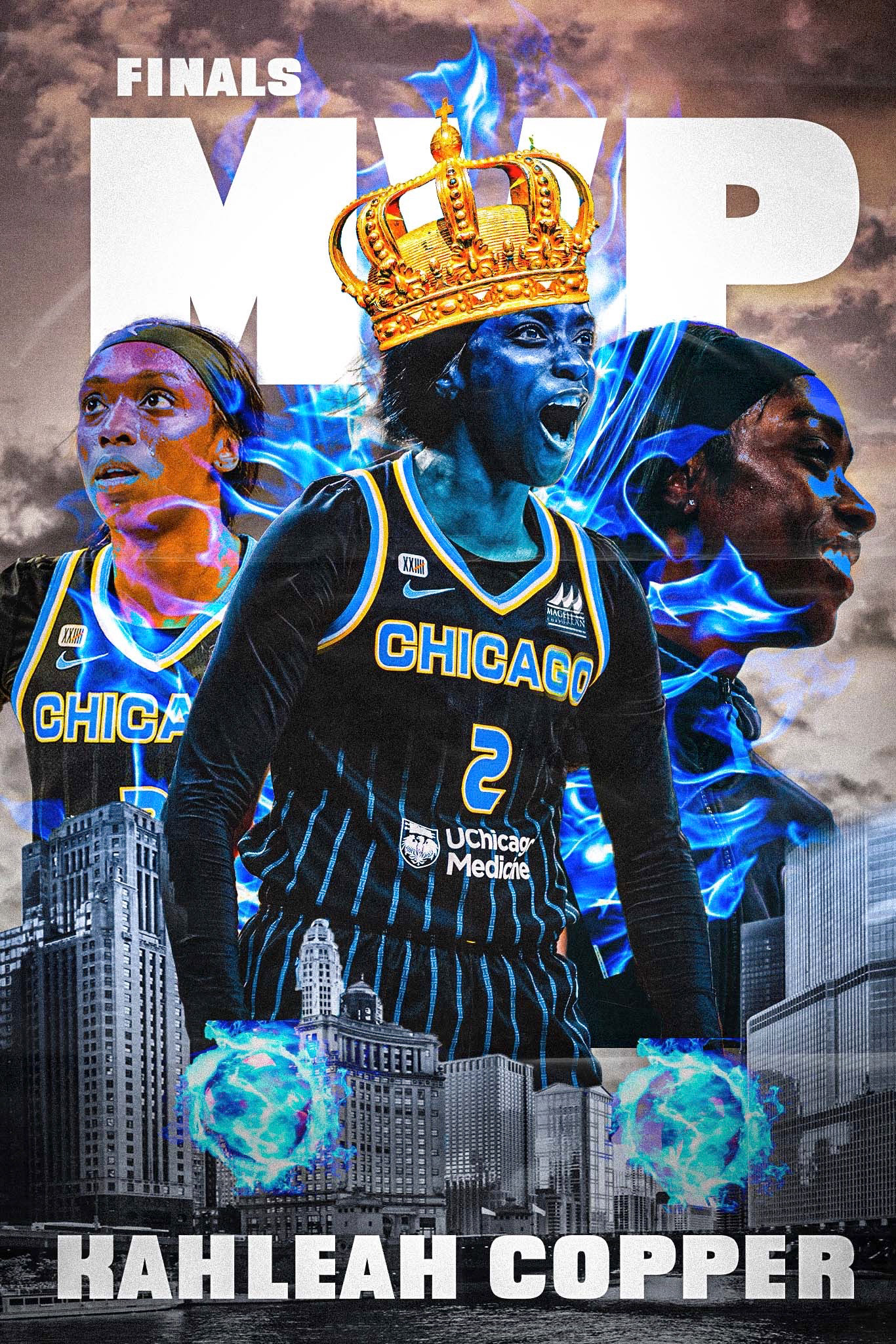 Kahleah Copper  MVP graphic  (2021)
