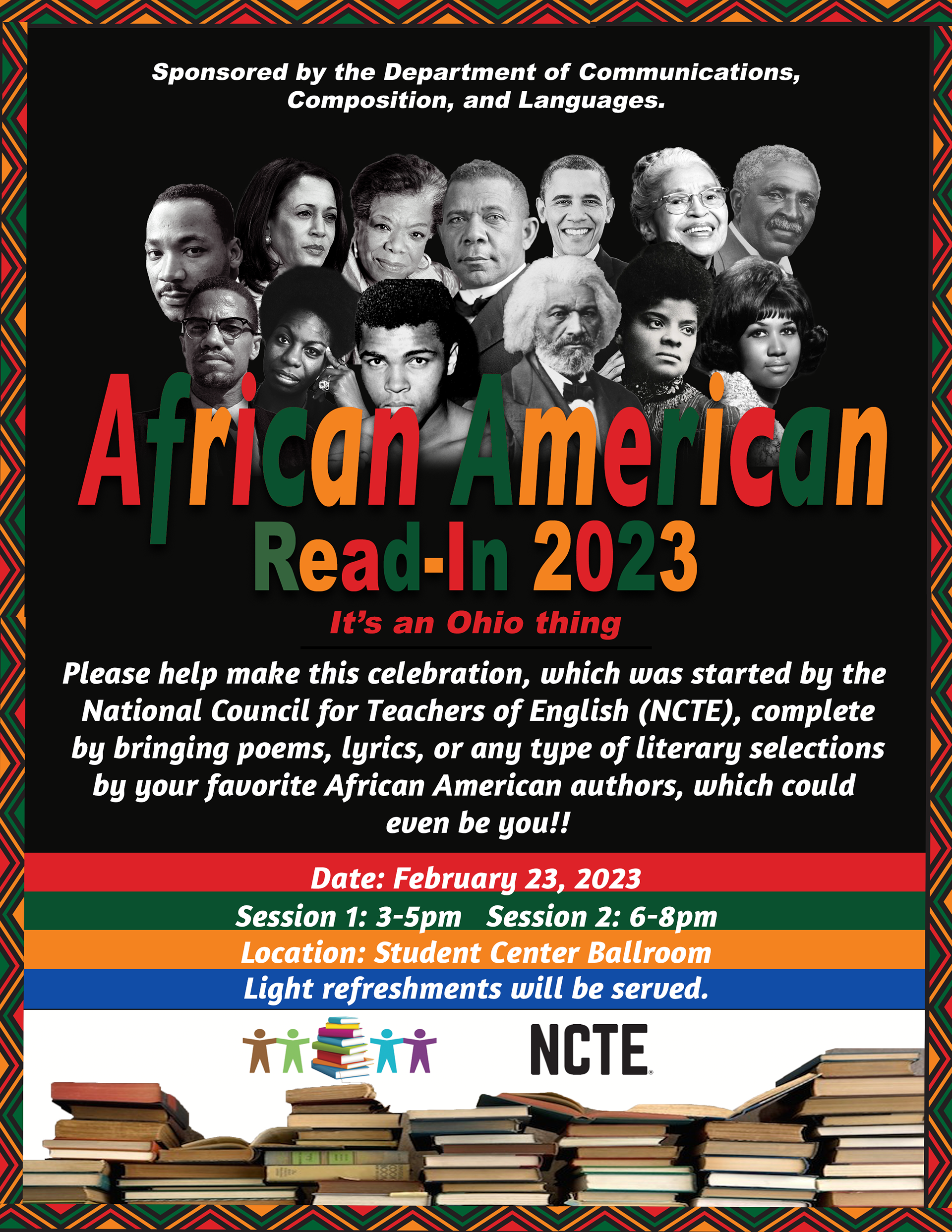 African American read in event for Central State University