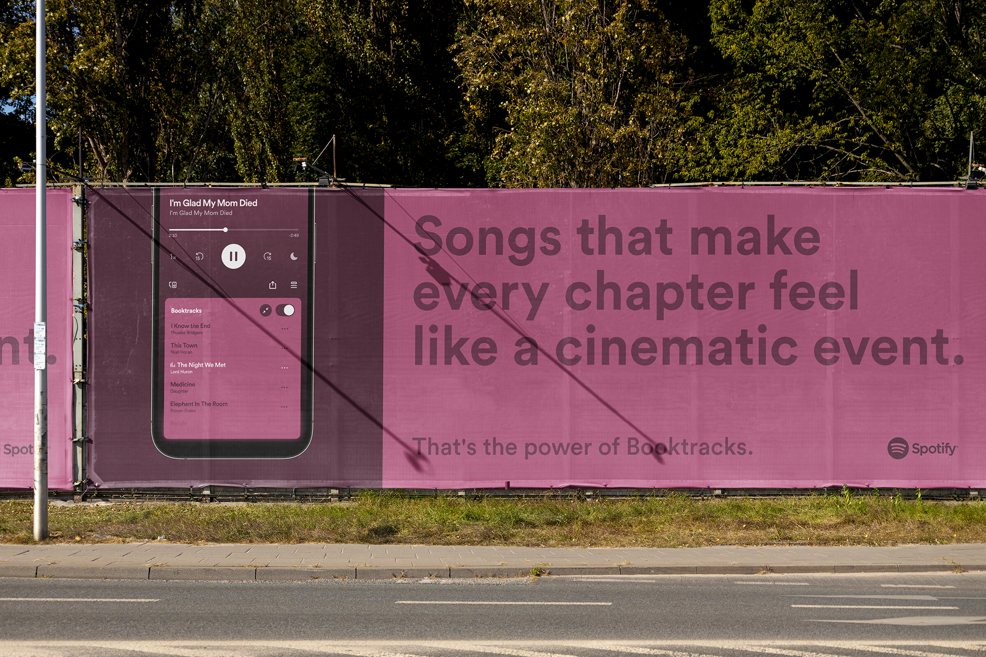 Spotify Booktracks Out of Home Mockup #2