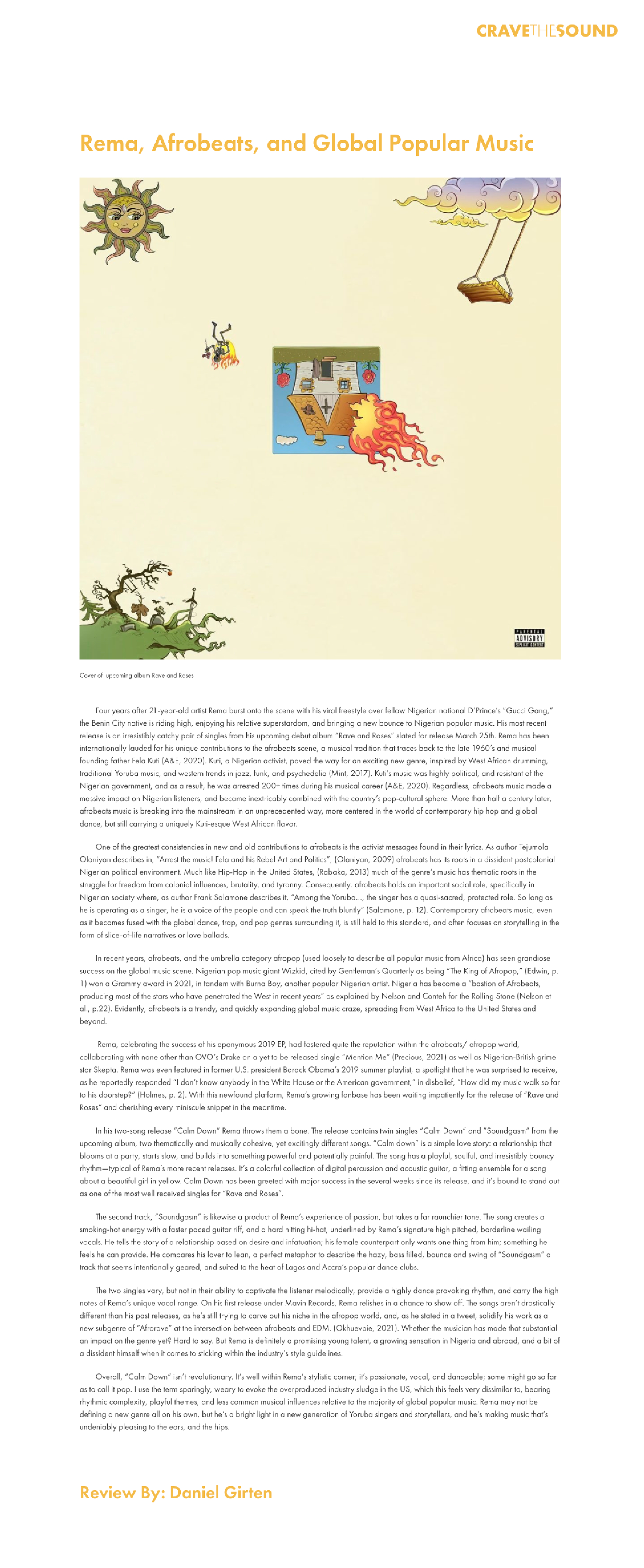 2022 - http://cravethesound.com/reviews/remaraveandroses