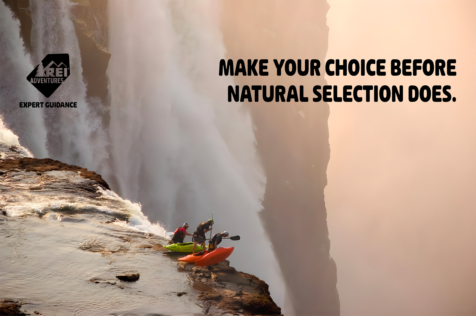 REI "Expert Guidance" Print Campaign Advertisement #1