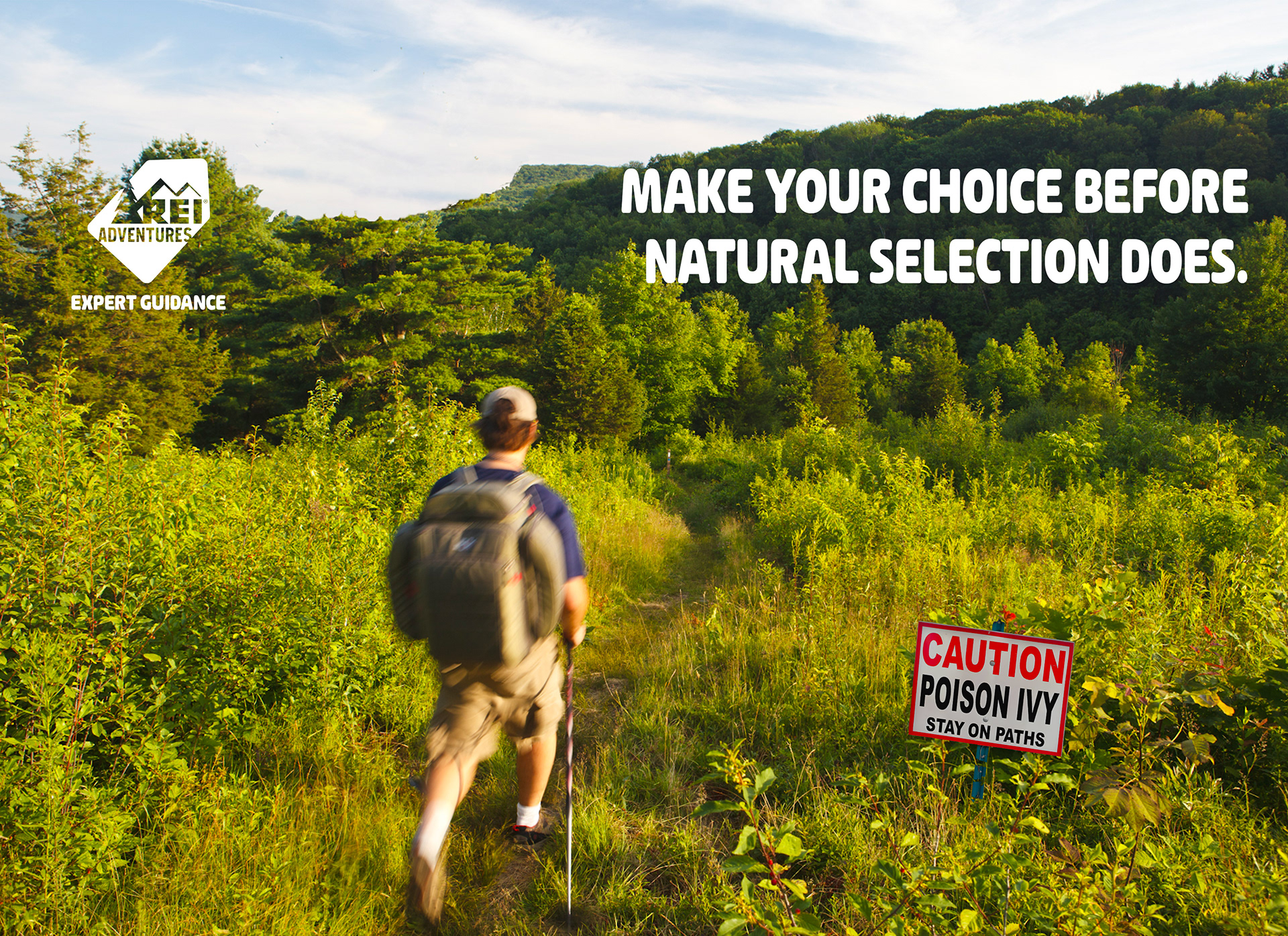 REI "Expert Guidance" Print Campaign Advertisement #2