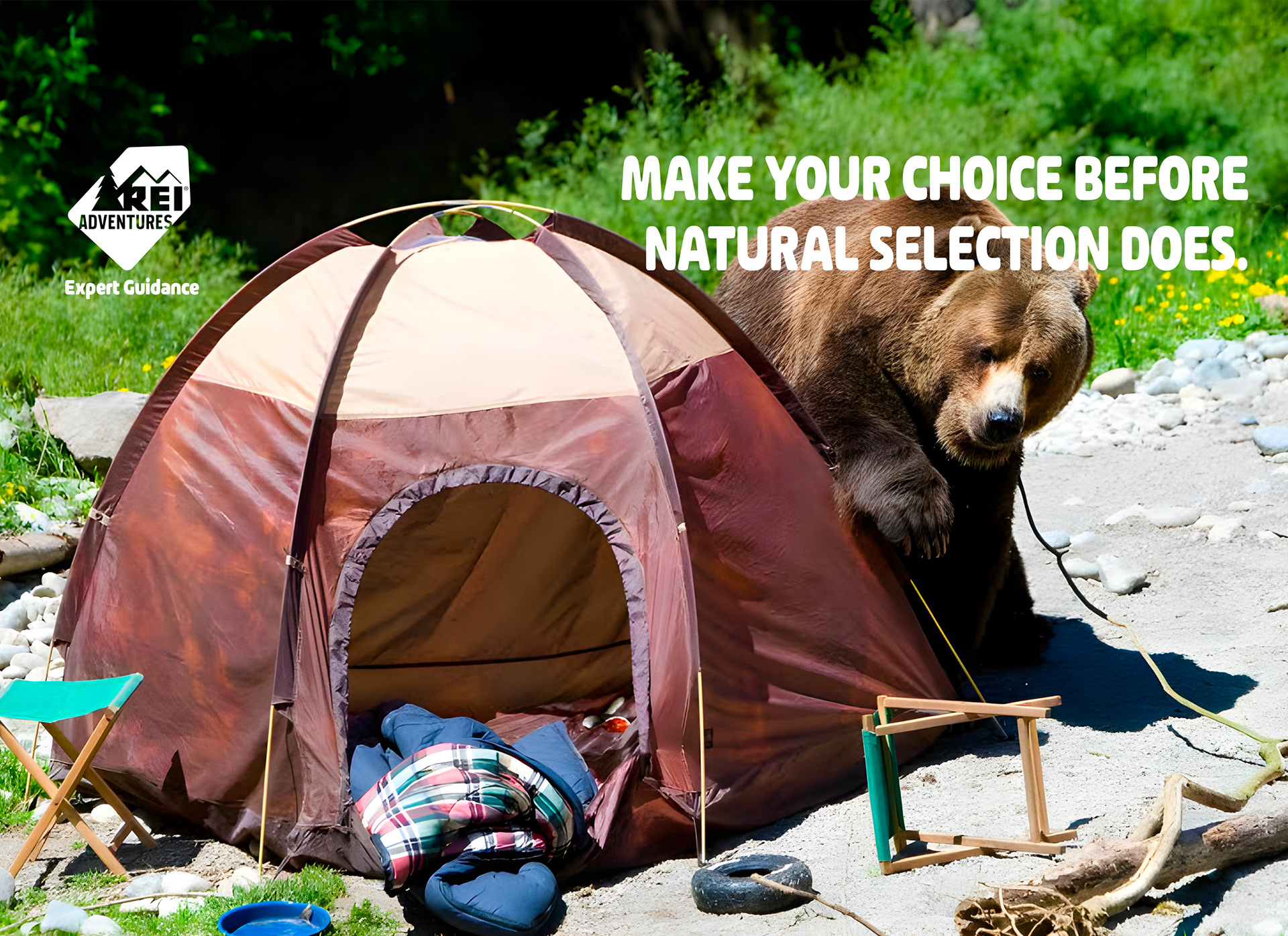REI "Expert Guidance" Print Campaign Advertisement #3