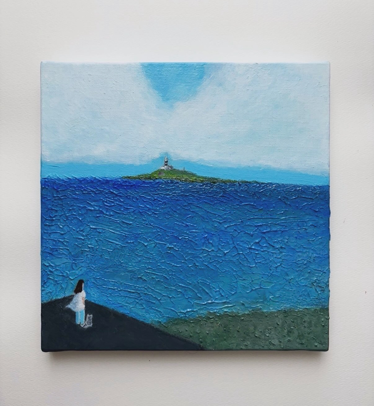 「追憶(Reminiscence」2026 -22.5mm x 22.5mm  Acrylic