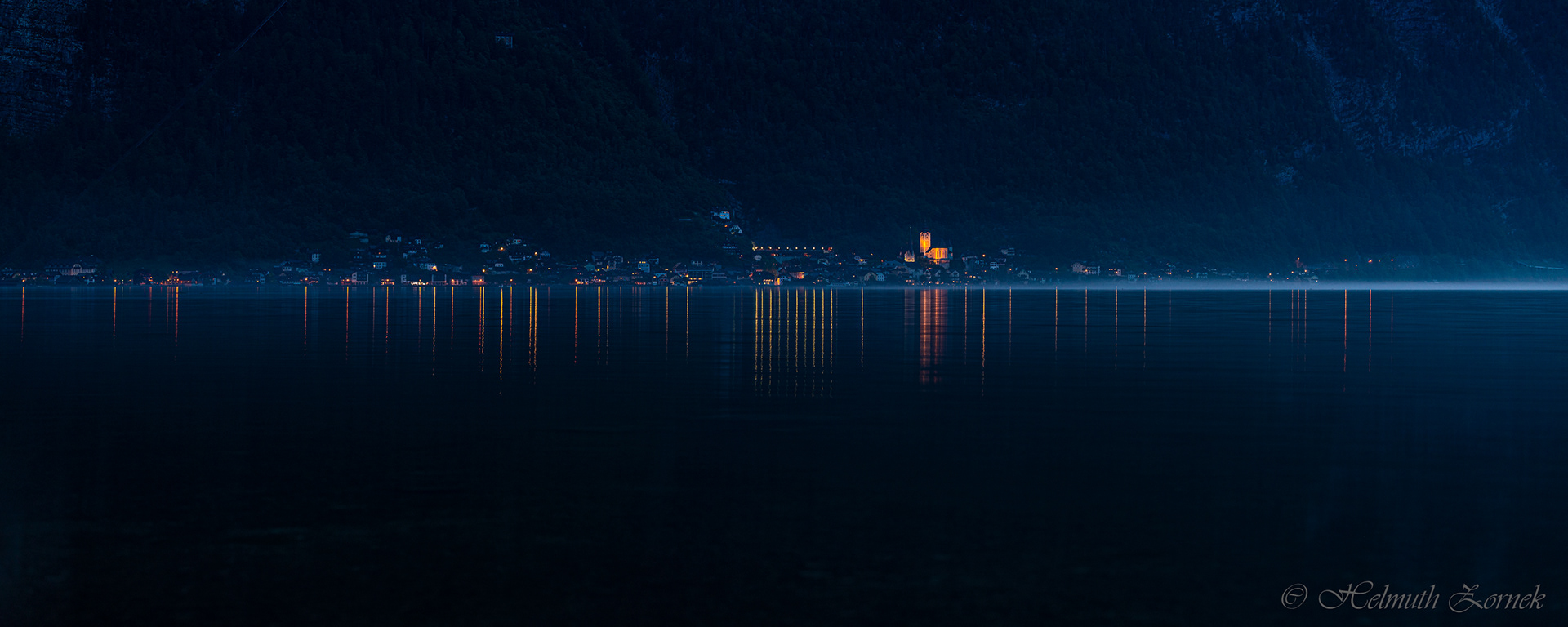 Hallstätter See - Blaue Stunde