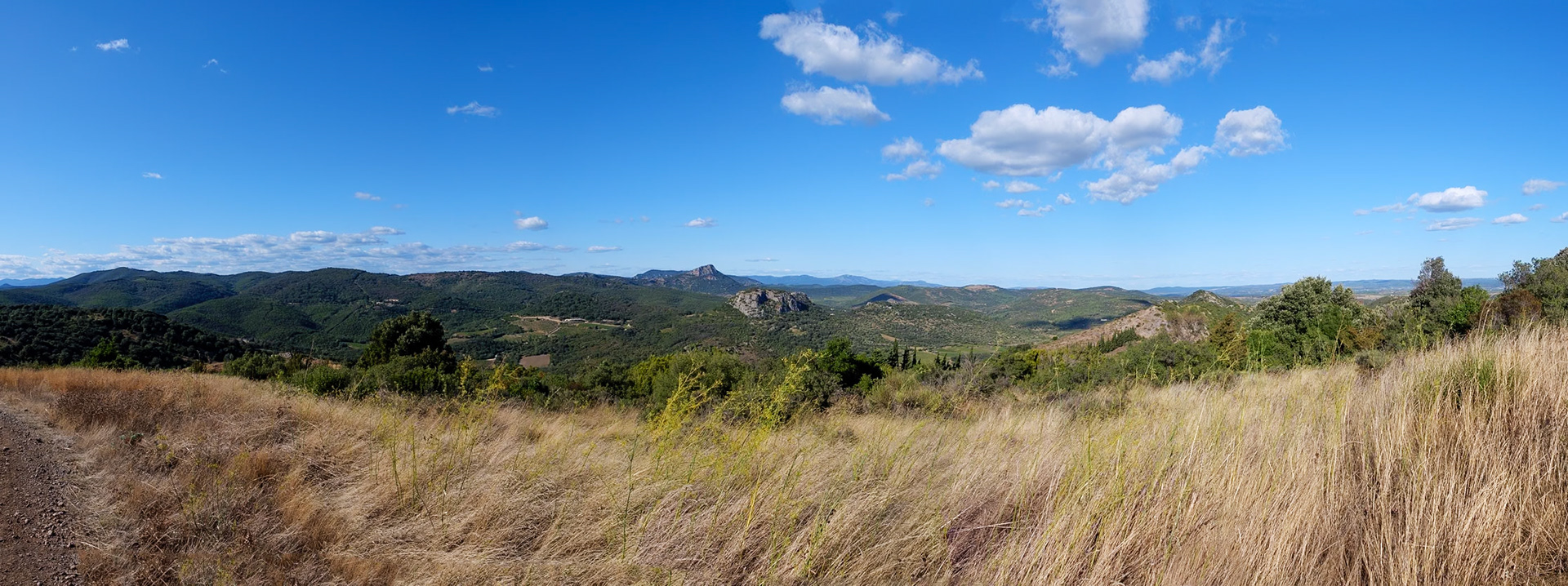 Vers le nord depuis la combe d'Izarne