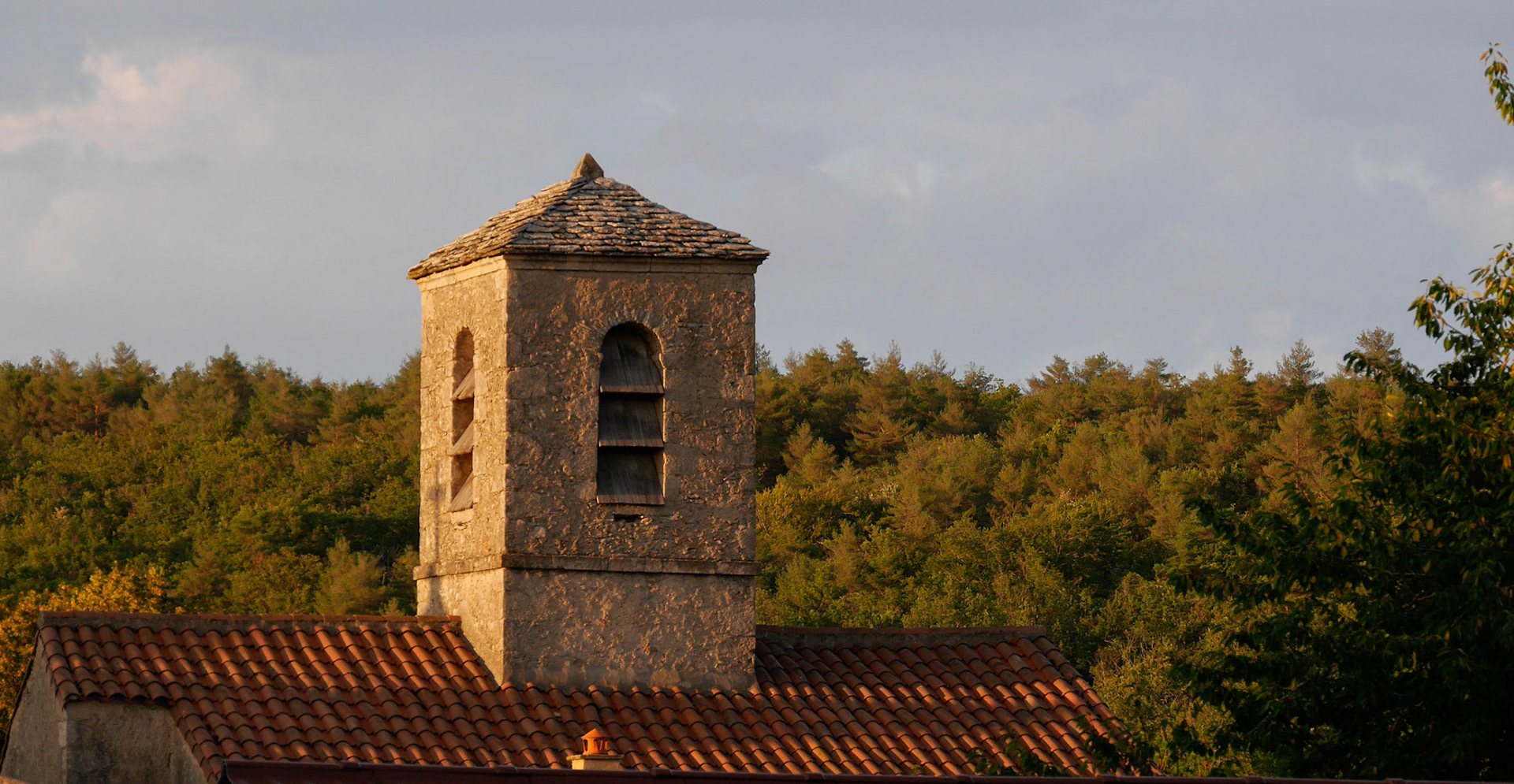 ND de la Salvage au coucher du soleil