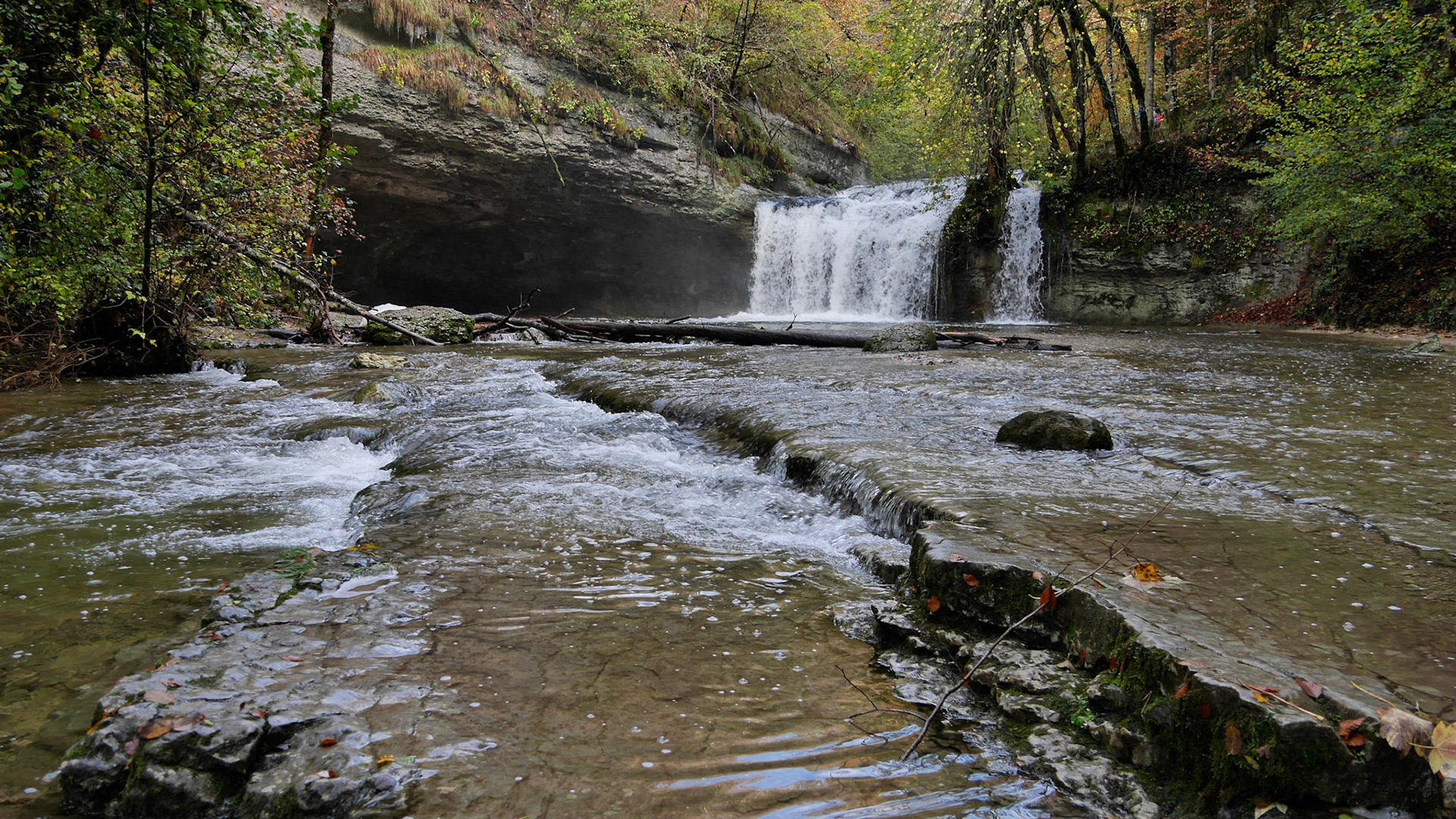 Cascades du Hérisson - saut du moulin