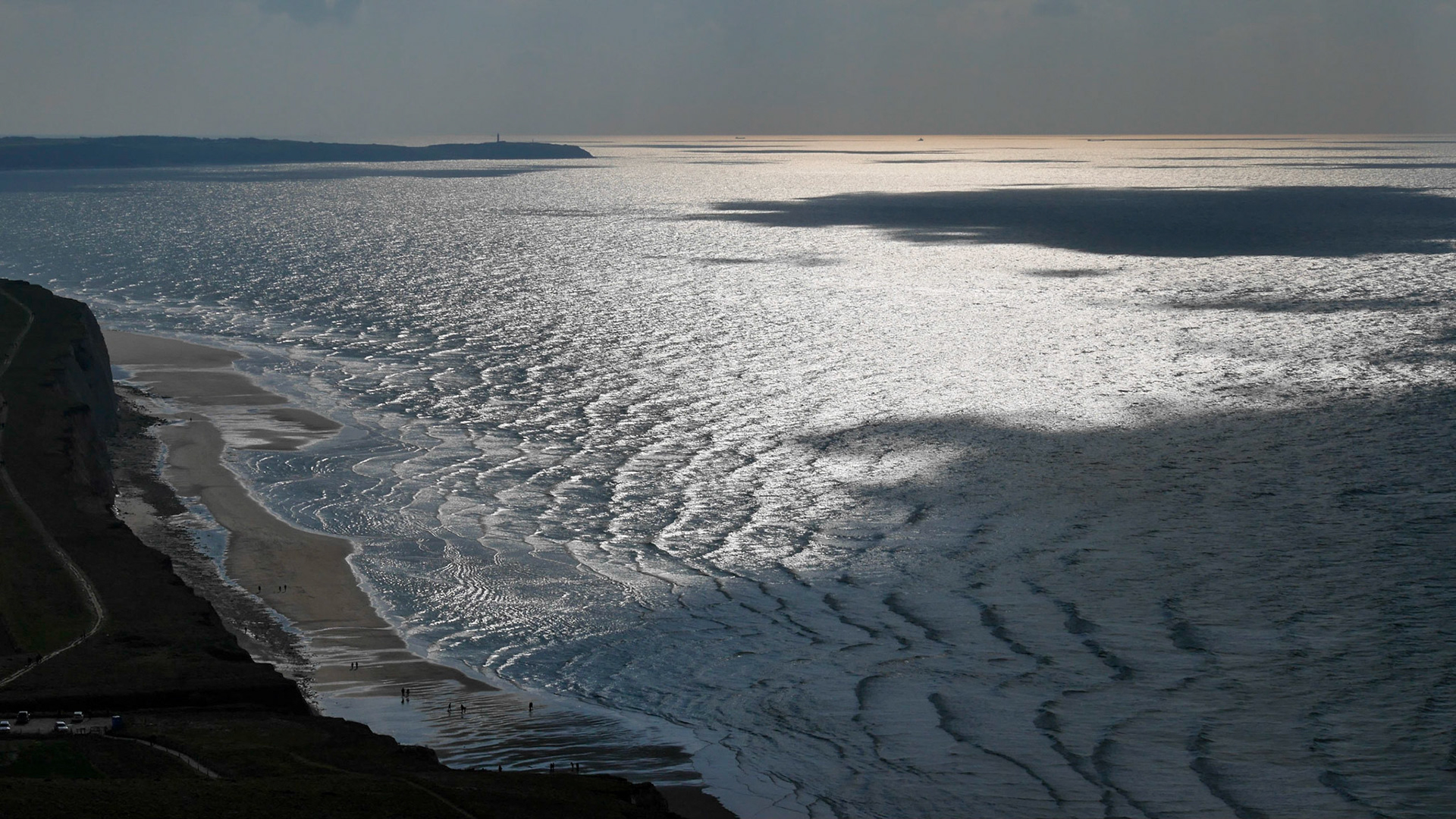 Cap Gris-nez depuis cap Blanc-nez