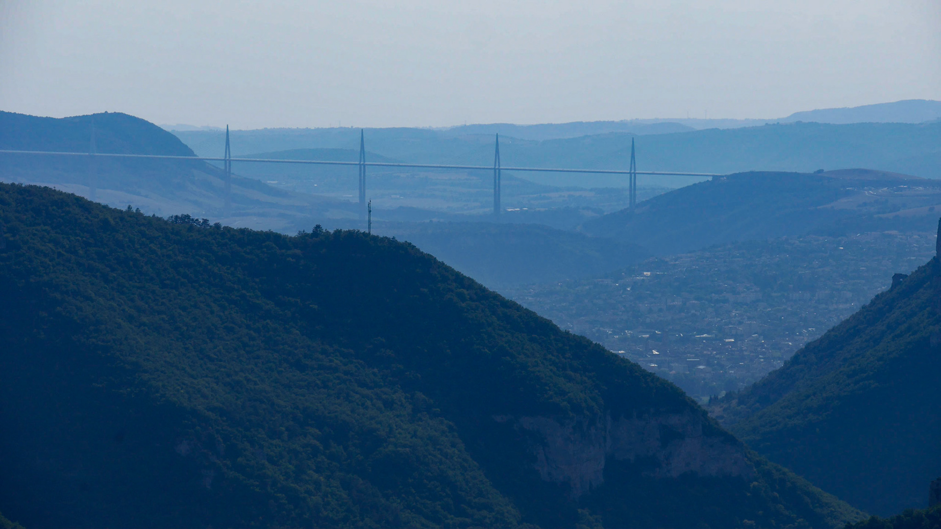 Le Viaduc depuis la Dourbie